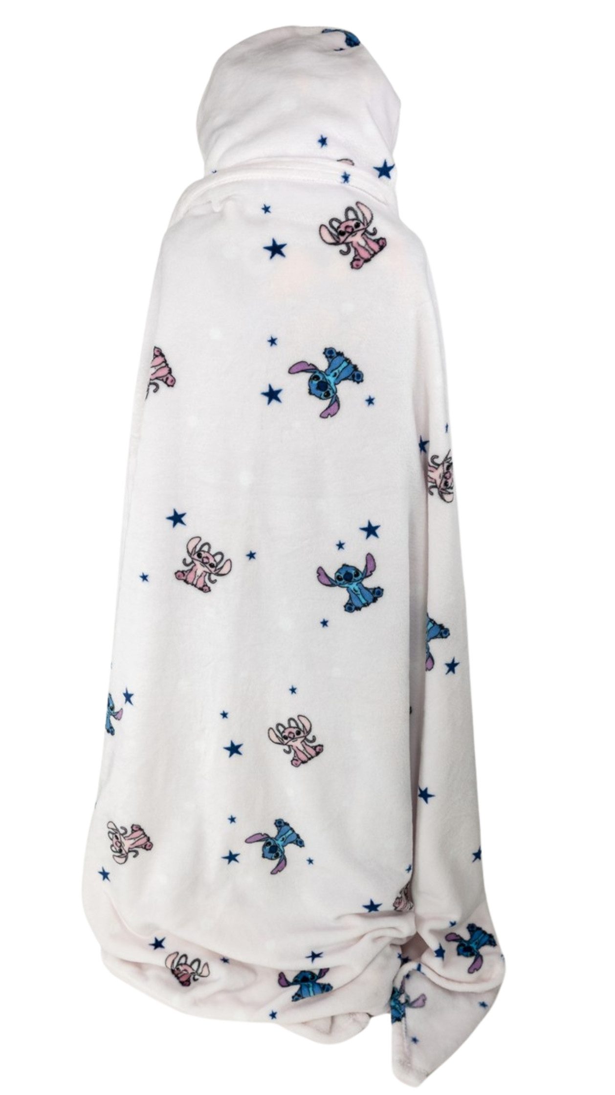 Wohndecke Flanell Wohndecke mit Kapuze für Kinder und Erwachsene 120 x 150 günstig online kaufen