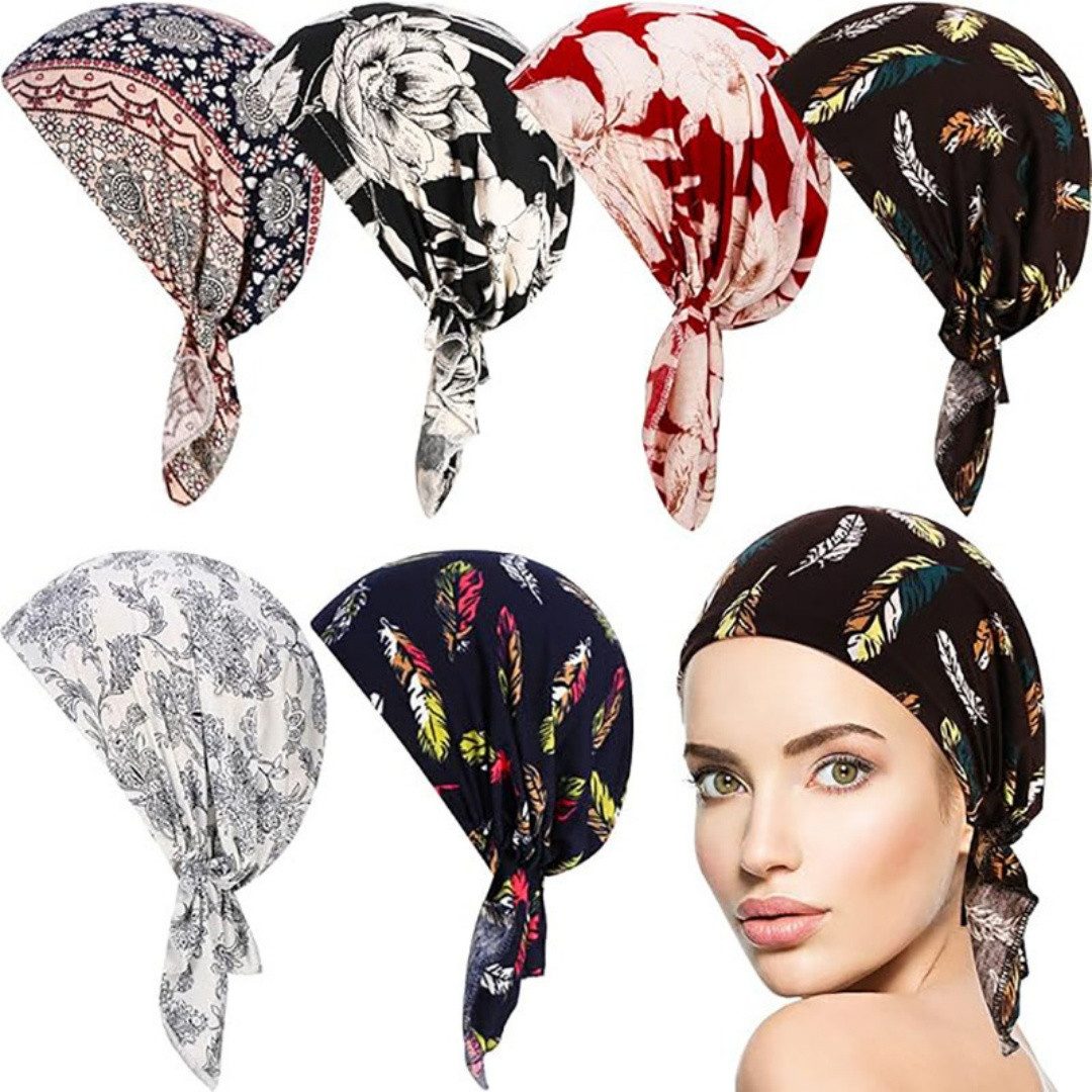Bwecuy Kopftuch Bandana Damen, Piratenkopftuch, Unter dem Helm, Fahrrad Kopftuch, (Piratentuch für Damen und Herren, Outdoor-Aktivitäten, Totenkopfmütz), für So – Bild 4 von 5