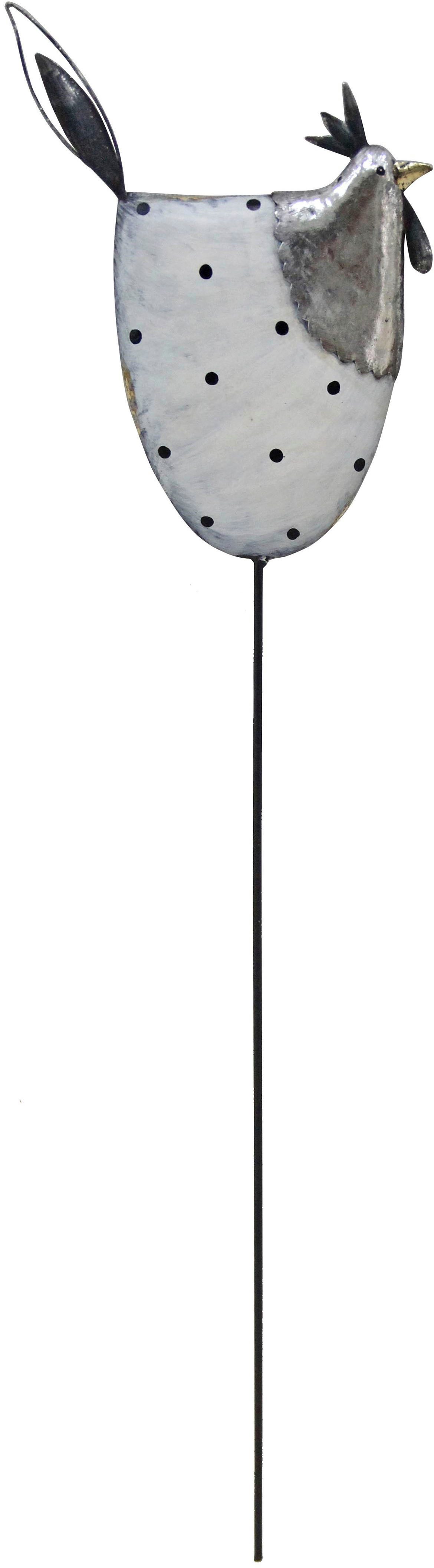 AM Design Dekofigur Osterdeko "Huhn", Gartenstecker aus Metall