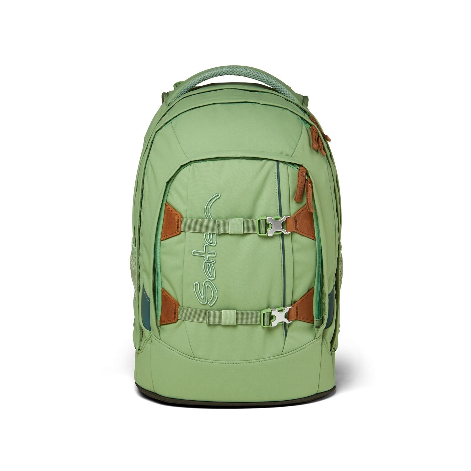 Satch Schulranzen Schulrucksack Pack Nordic Jade Green (1 Stück), ergonomisch, ab 5. Klasse, Körpergrößen anpassbar