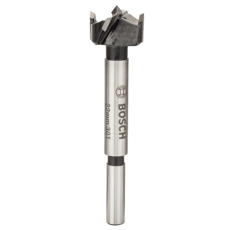 Bosch Professional Fräsbohrer Carbide Scharnierlochbohrer Kunstbohrer 22 x 90 mm (2608597605) für
