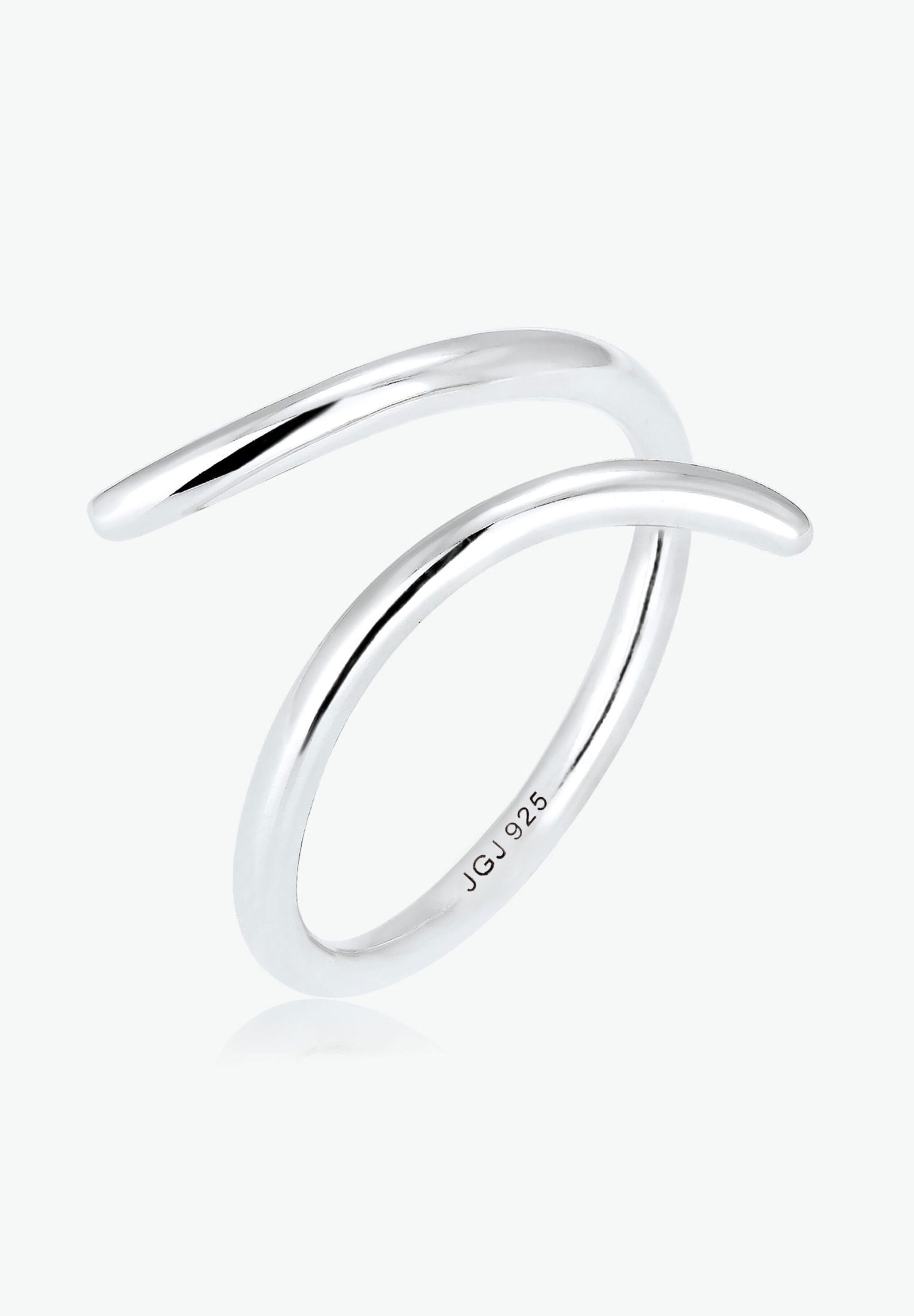 Elli Fingerring Wickelring offen verstellbar Statement günstig online kaufen