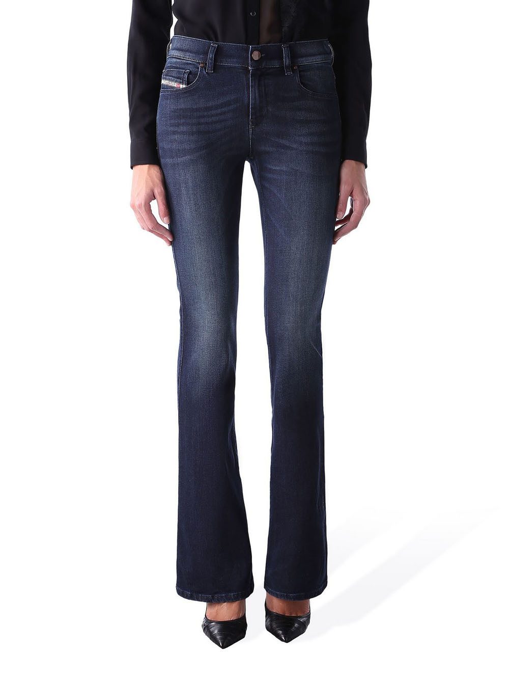 Diesel Bootcut-Jeans Diesel Sandy-B 0814W Stretch günstig online kaufen