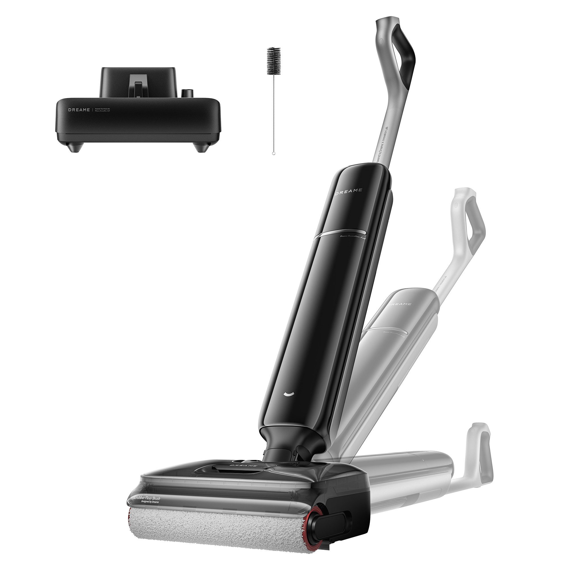 Dreame Nass-Trocken-Akkusauger T12 Pro-R, 315 W, beutellos, 180° flach, 95°C Reinigung, Anti‑Verwicklung