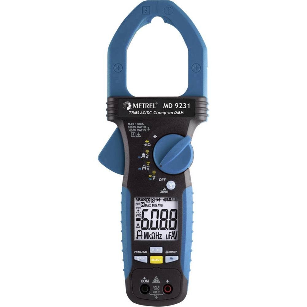 Metrel Multimeter Digitales Industrie TRMS / AC /DC Stromzangen