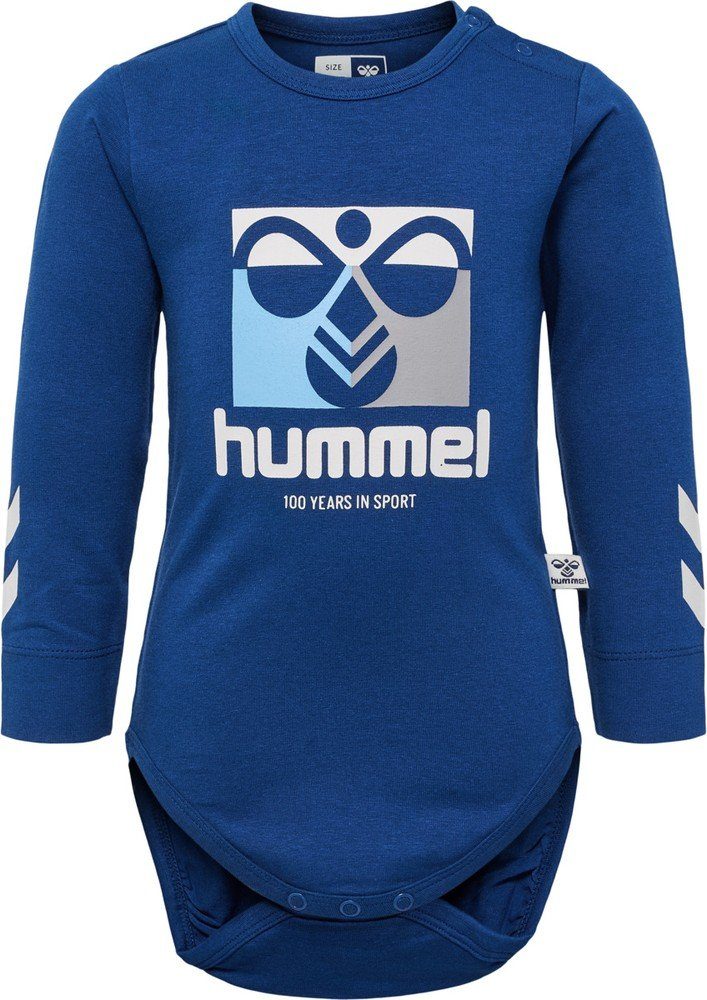 hummel Langarmbody Blau