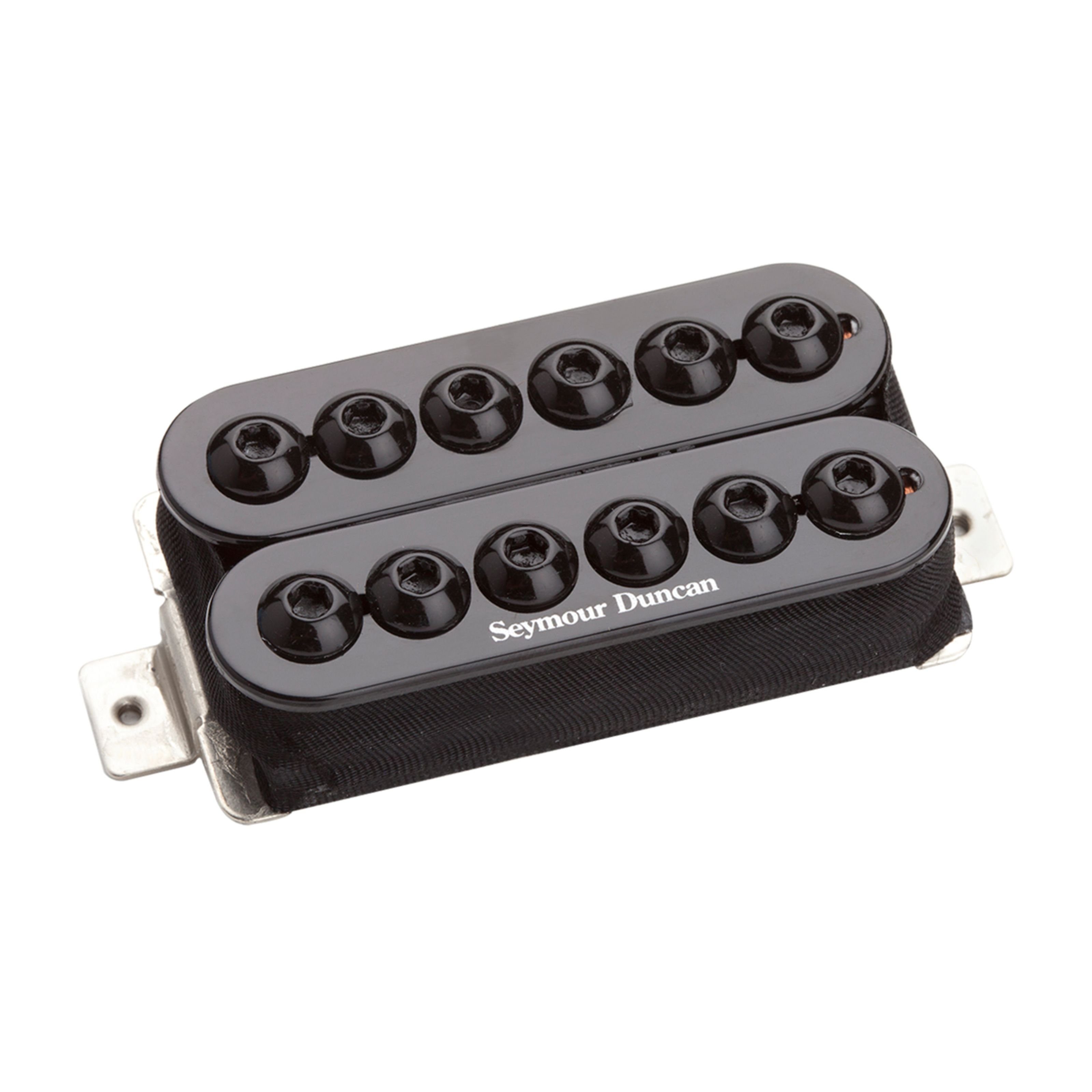 Seymour Duncan Tonabnehmer, (SH-8B Invader Bridge Black, E-Gitarre Tonabnehmer, Humbucker), SH-8B Invader Bridge Black - Humbucker Tonabnehmer für Gitarren
