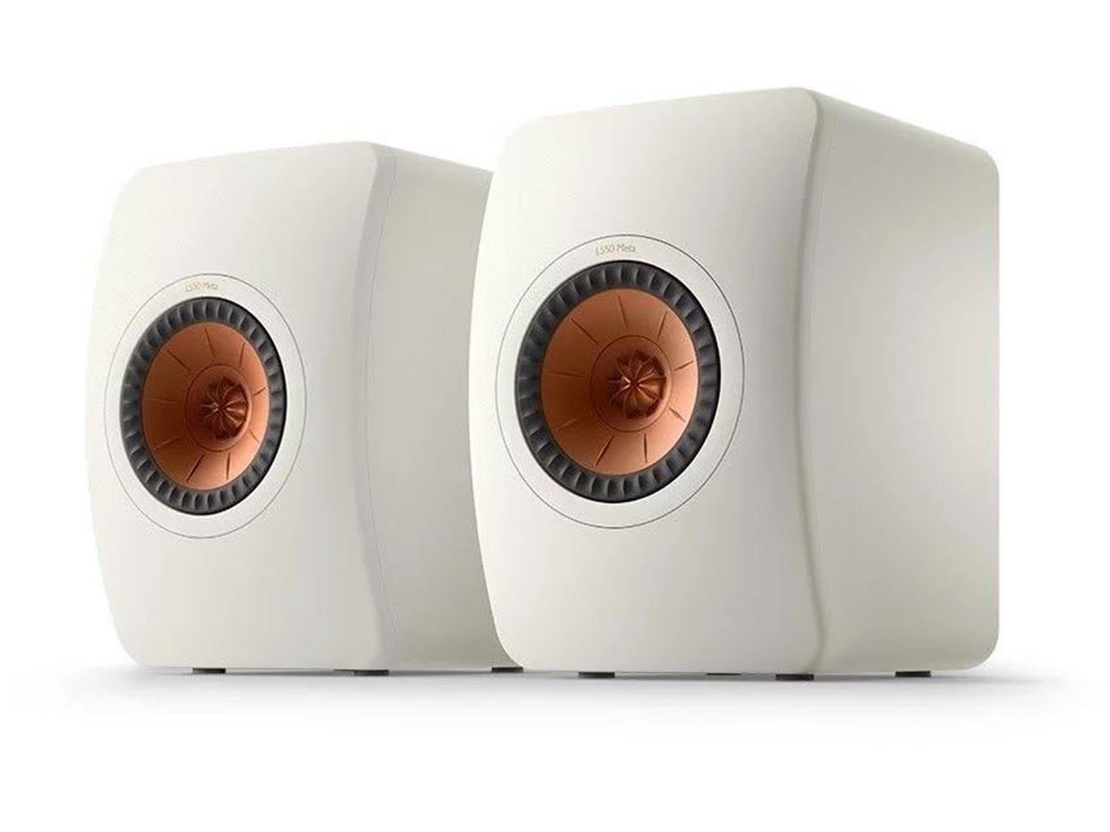 KEF KEF LS50 Meta (Paarpreis) Mineral Weiß Regal-Lautsprecher