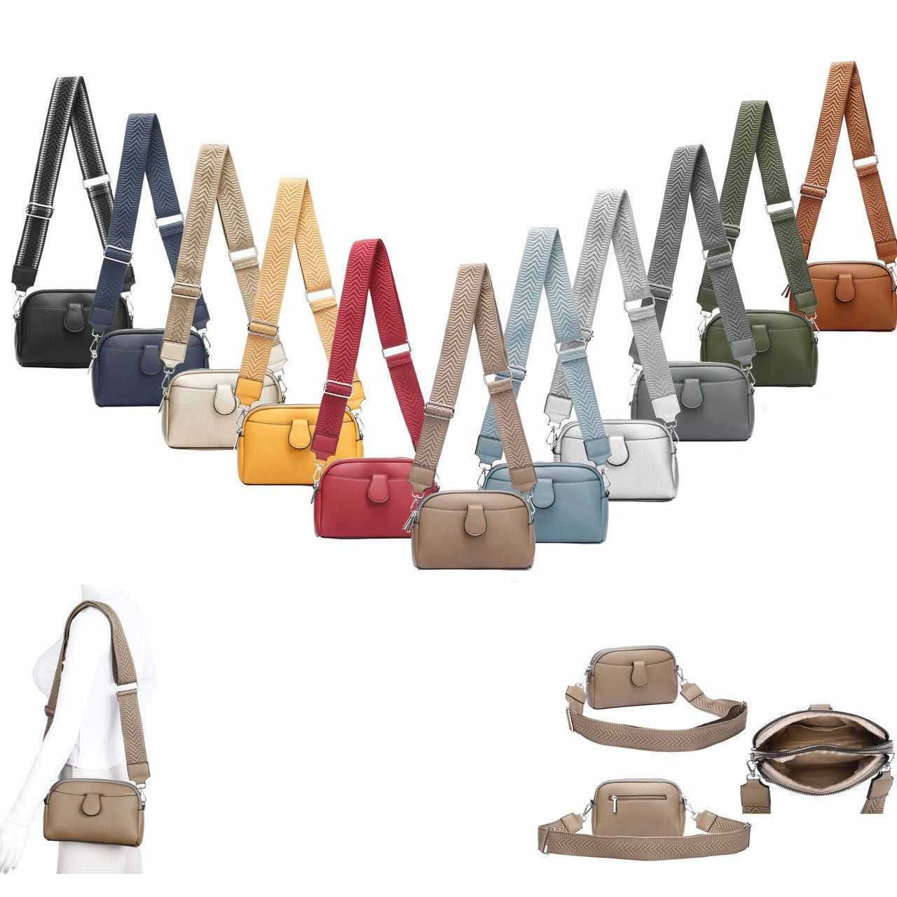 ITALYSHOP24 Schultertasche Damen Tasche Umhängetasche Handytasche günstig online kaufen