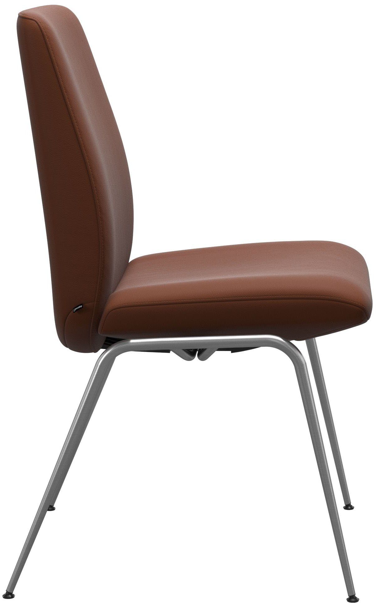 in glänzend Laurel, Größe mit aus Stressless® Back, Chrom Stahl Polsterstuhl L, Beinen Low