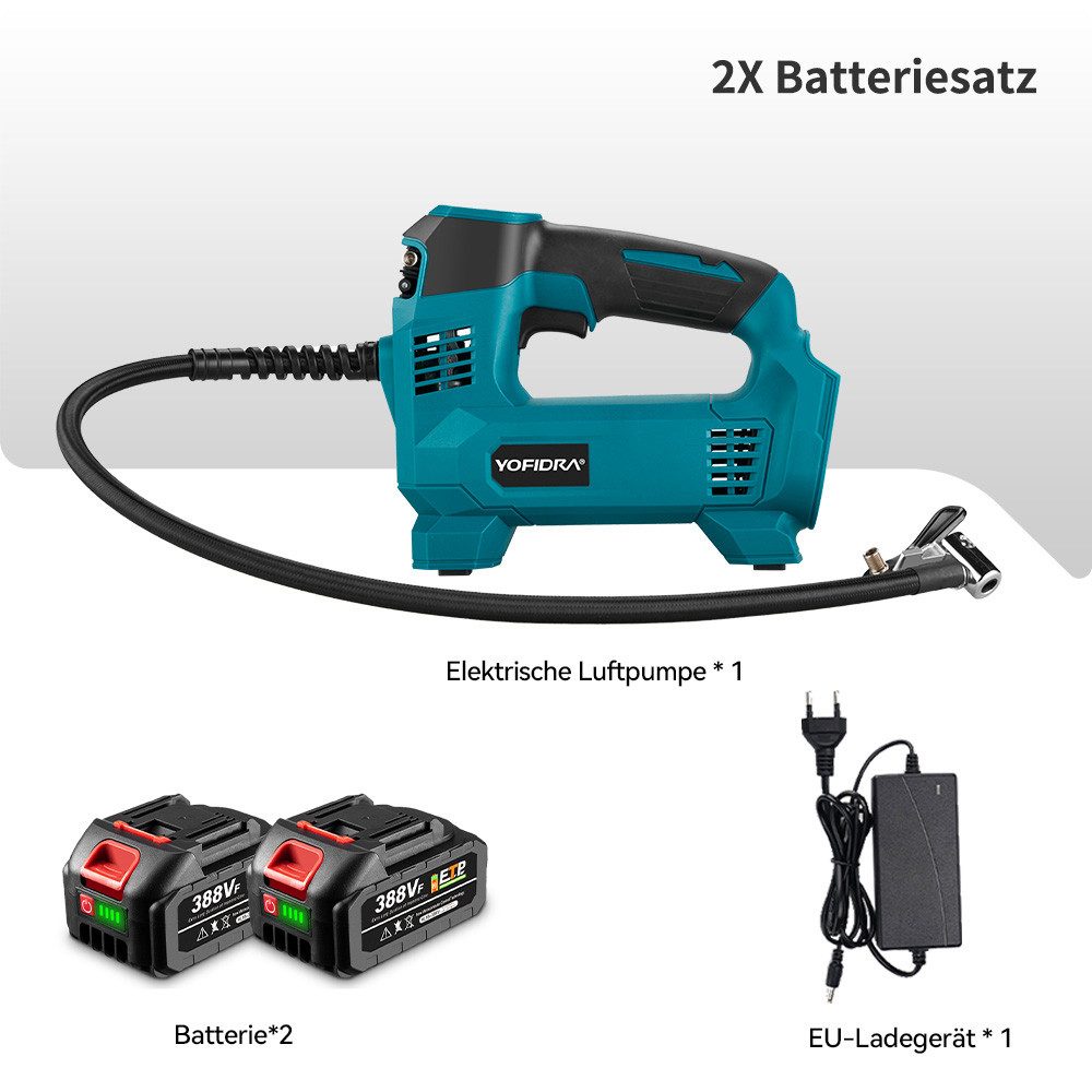 ONEVAN Akku-Handkompressor 120 PSI – Tragbarer Luftkompressor günstig online kaufen