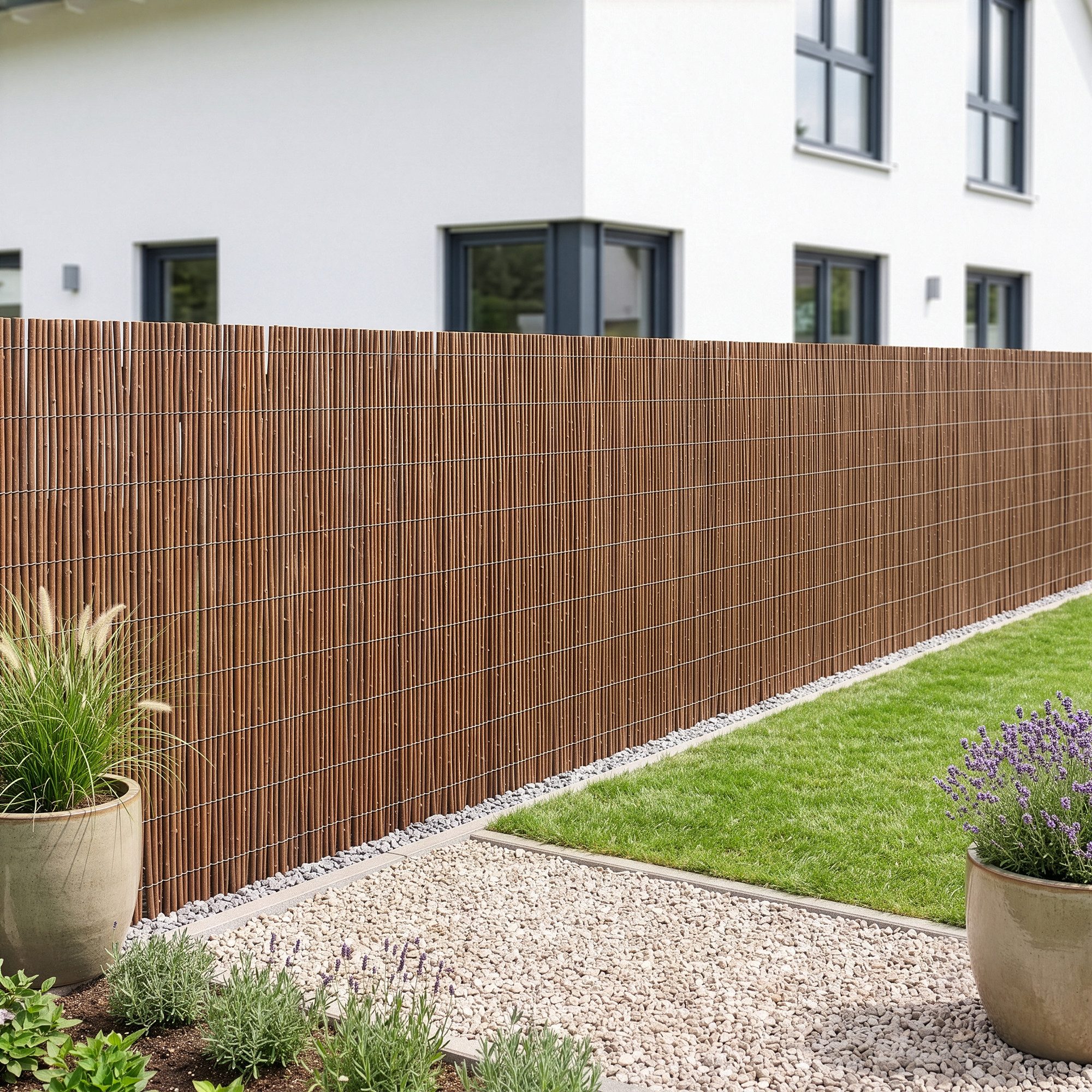 casa.pro Gartenzaun, »Hyssna« Weidenzaun 120 x 500 cm