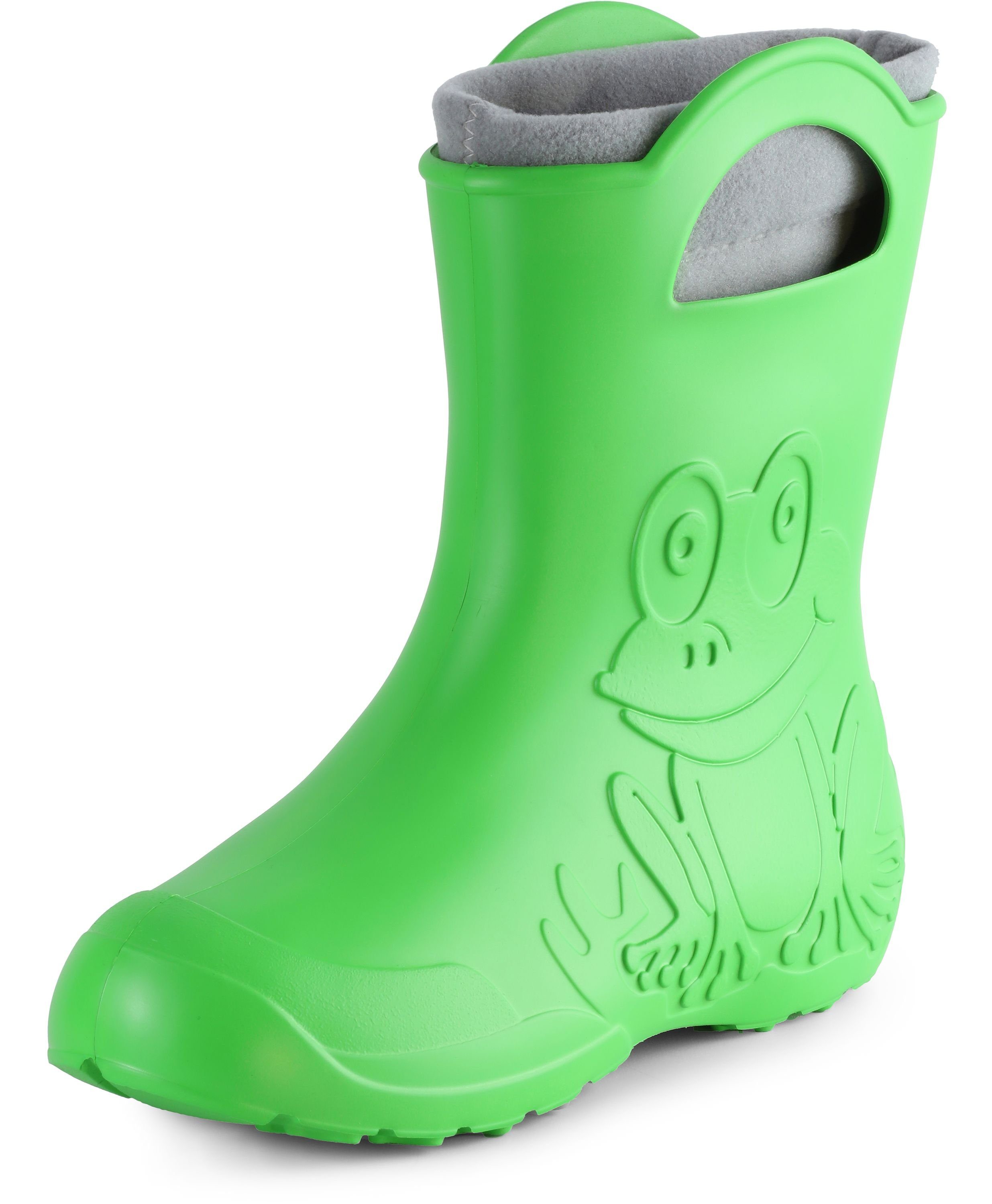 Ladeheid EVA Regenstiefel LA-CA-12 federleichte Regenschuhe Damen Gummistiefel mit herausnehmbares Innenfutter