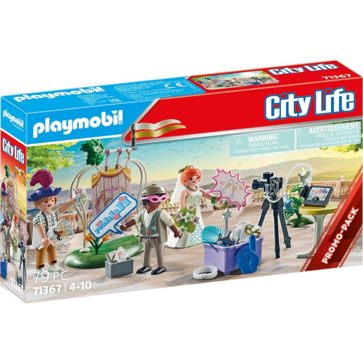 Playmobil® Hochzeitsfotograf Spielset mit Figur Kamera Stativ für Rollenspiele Konstruktions-Spielset, (Set)