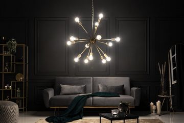 riess-ambiente Hängeleuchte SPUTNIK 87cm gold, ohne Leuchtmittel, Wohnzimmer · Metall · Esszimmer · Pendel · Modern