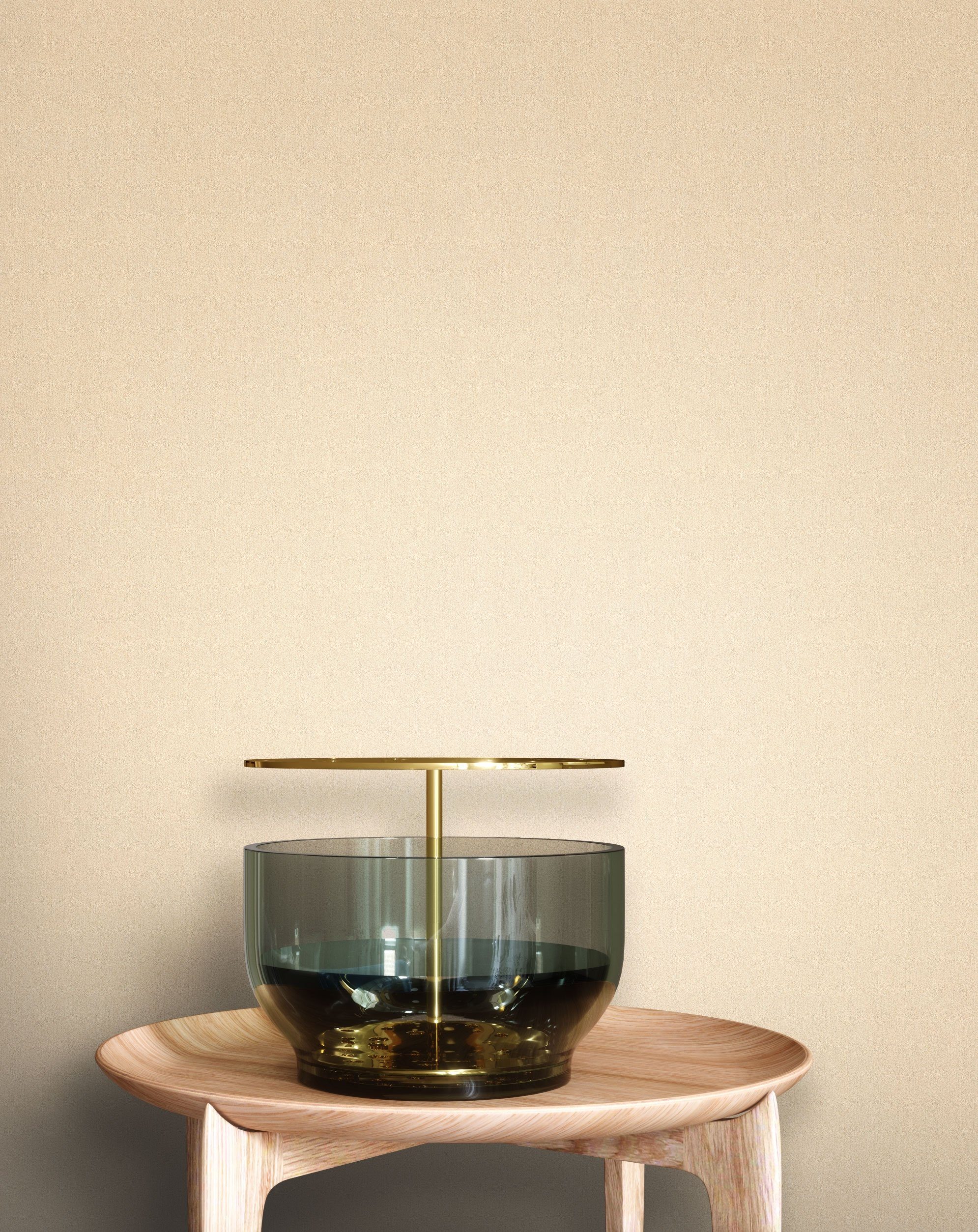 Newroom Vliestapete, Gold Tapete Modern Unifarbe - Universal Einfarbig Uni günstig online kaufen