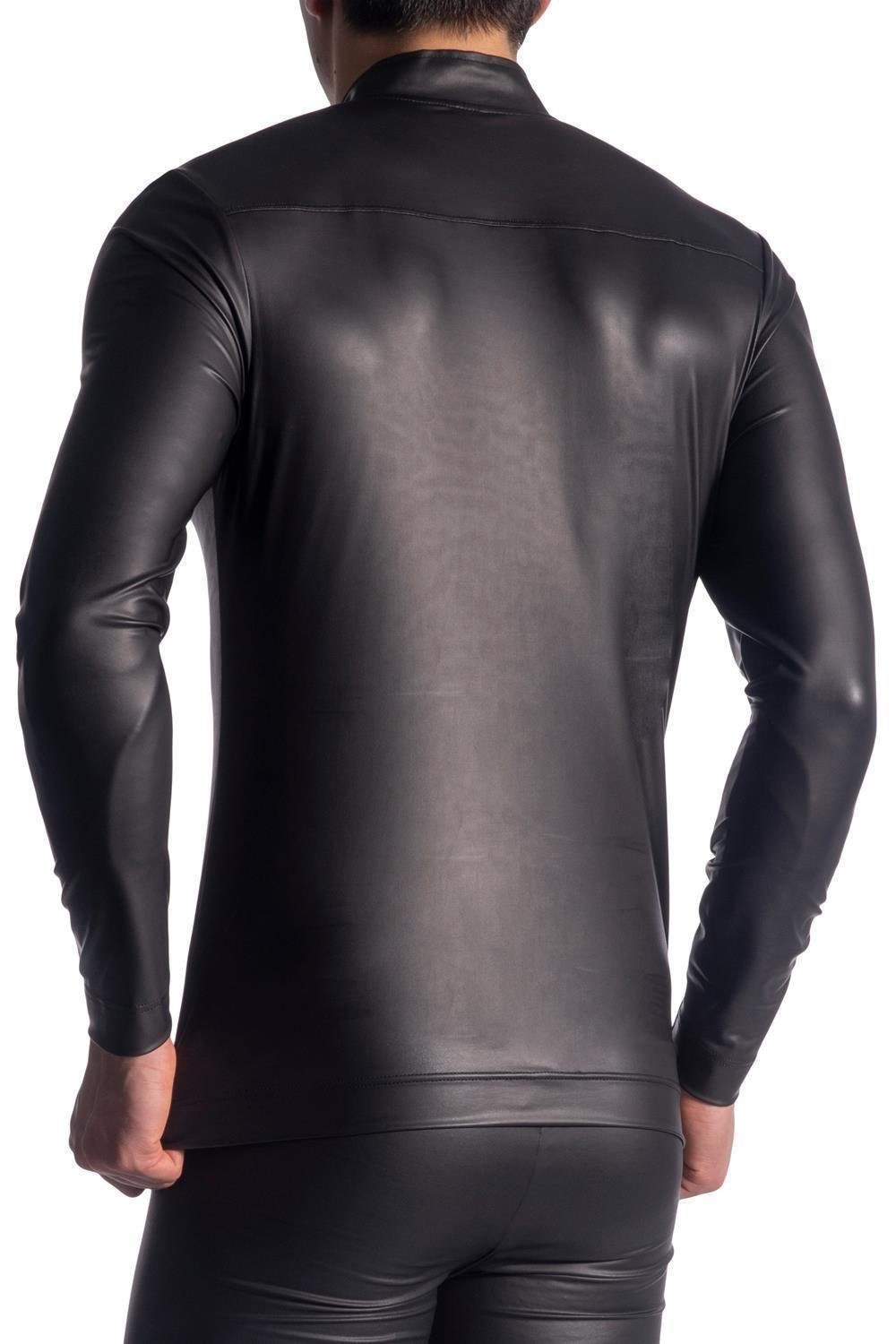 MANSTORE Shirtjacke Manstore M510 Zipped langarm Shirt, M