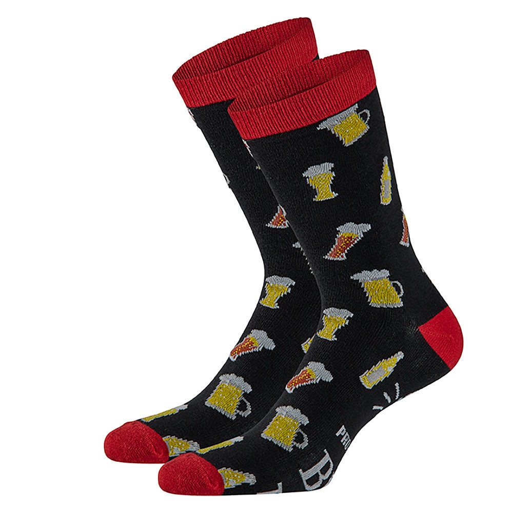 Apollo Socken BIER SOCKEN in der GESCHENK-DOSE (1-Paar) originell verpackt in einer Getränkedose