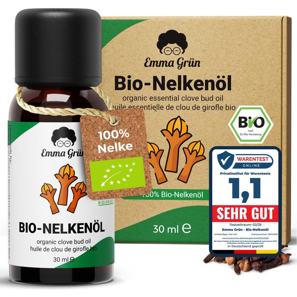 Duftöl Bio Nelke 30 ml, ätherisch, naturrein & hochdosiert