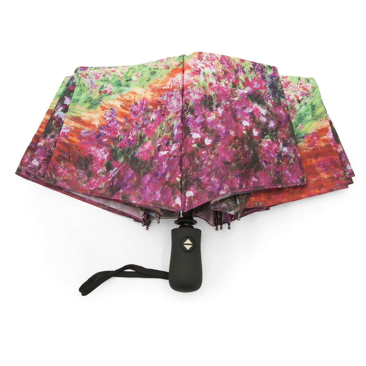 Auf/Zu Taschenschirm Monet, -Automatik SCHULZ Claude Regenschirm Taschenregenschirm Heidelberg ROSEMARIE Sommergarten Automatik