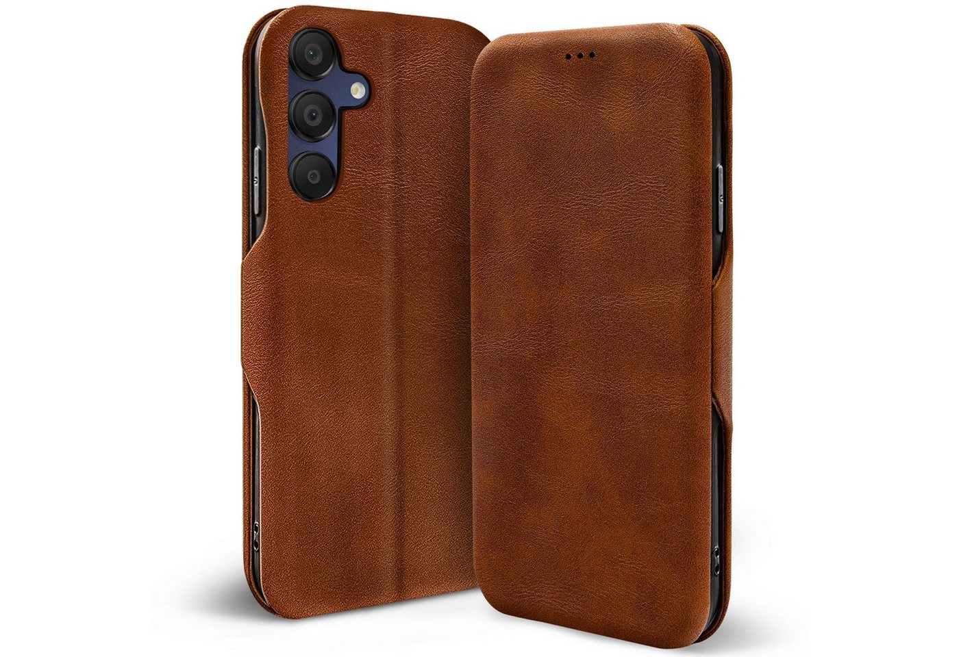 CoolGadget Handyhülle Business Premium Hülle Für Samsung Galaxy A16 5G 6,7 Zoll, Handy Tasche mit Kartenfach für Samsung A16 5G Schutzhülle