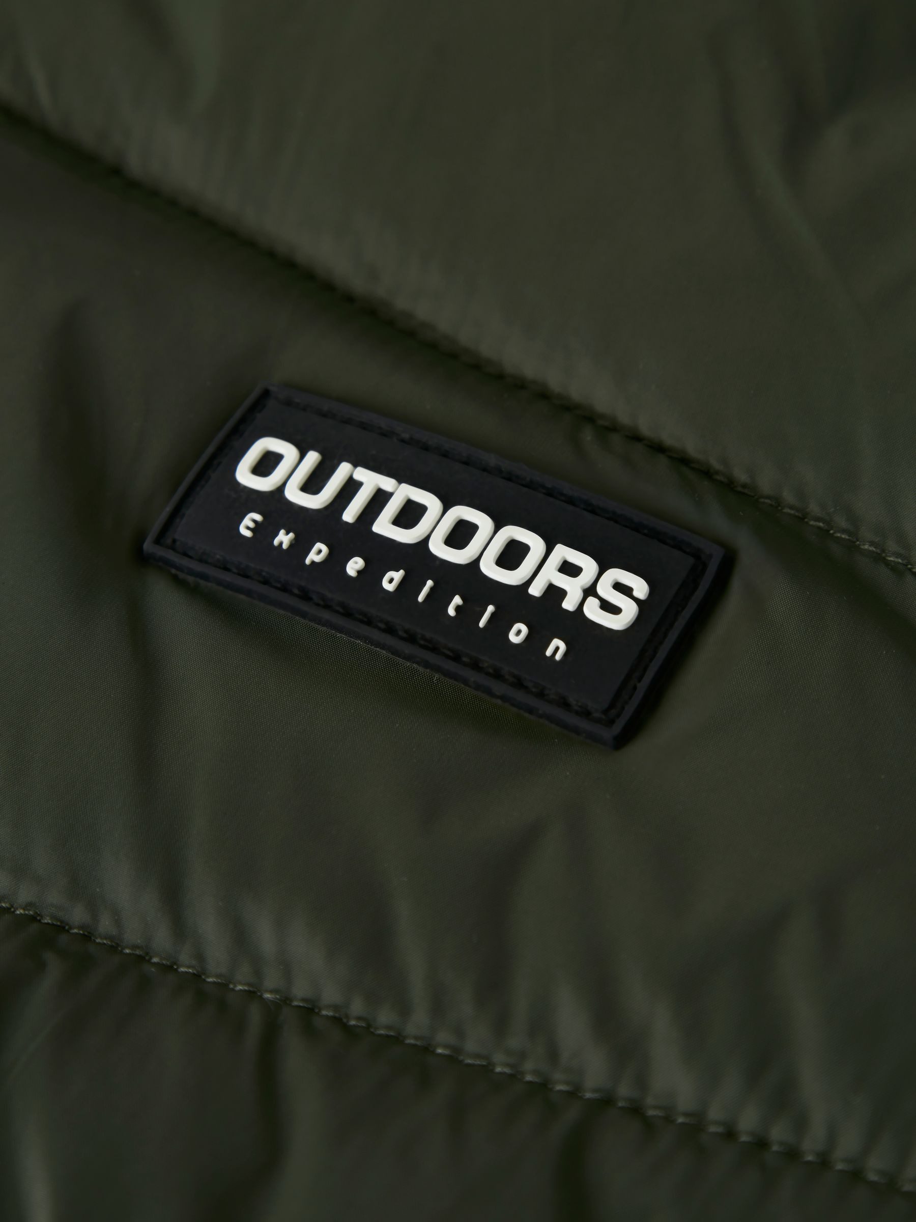 Name It Kurzjacke Kapuzen-Outdoorjacke mit Reißverschlusstaschen NKMMARBLE JACKET PB NOOS