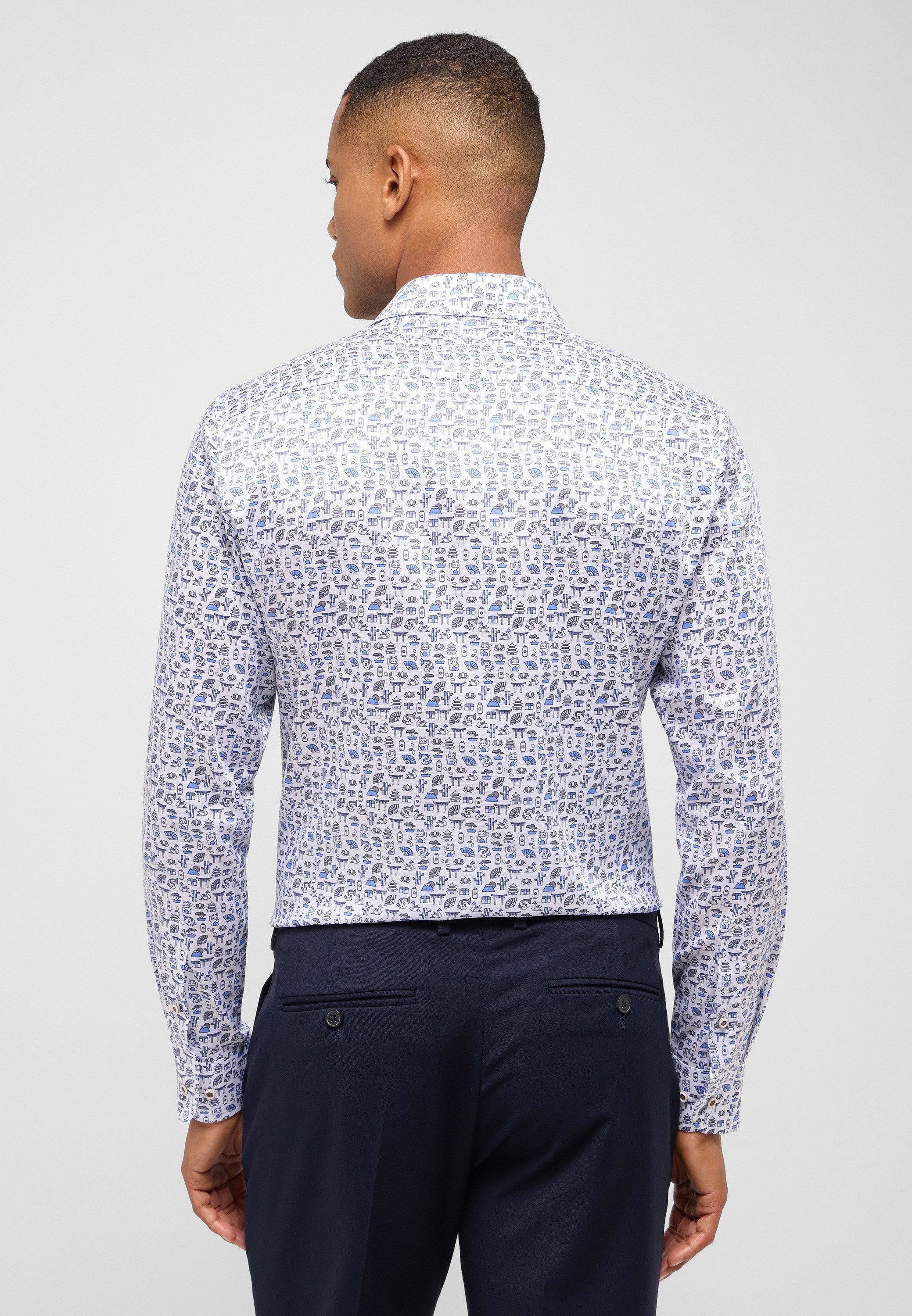 Eterna Langarmhemd SLIM FIT günstig online kaufen