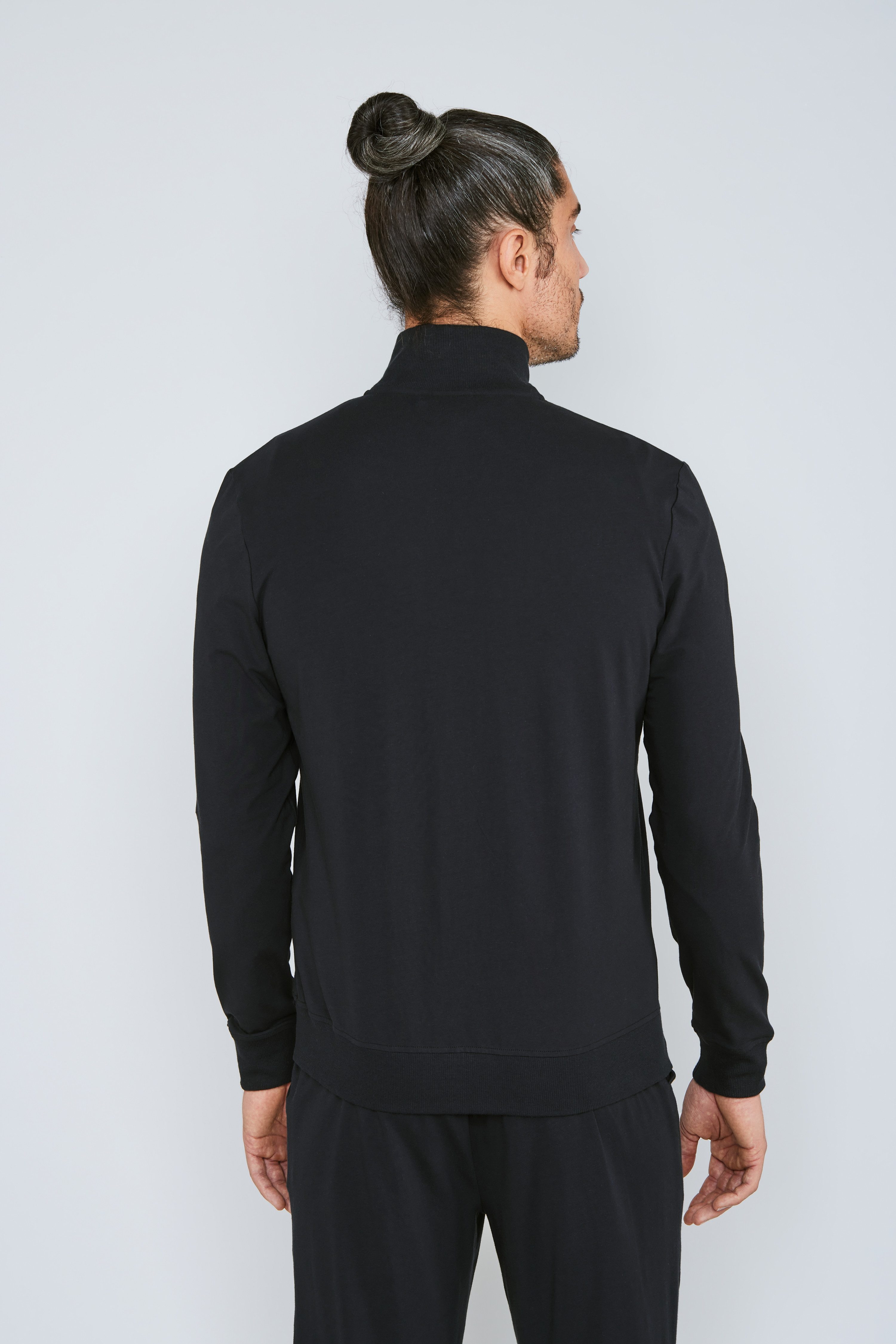 JOOP! Sweatjacke Comfort Stehkragen, Regular Fit, geteilte Kängurutaschen, langärmelig