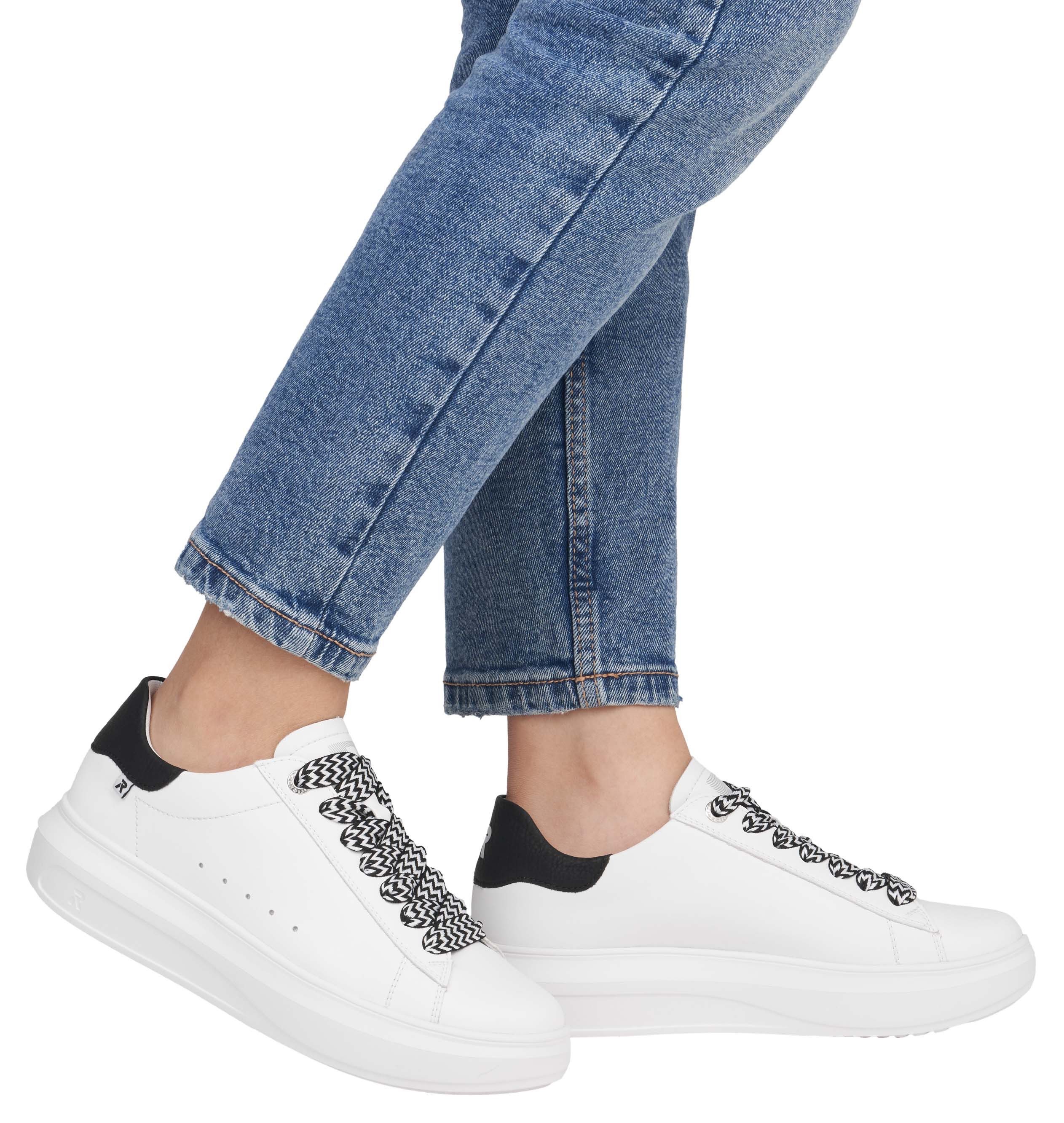 RIEKER Sport Plateausneaker, Freizeitsneaker, Schnürschuh, Halbschuh günstig online kaufen