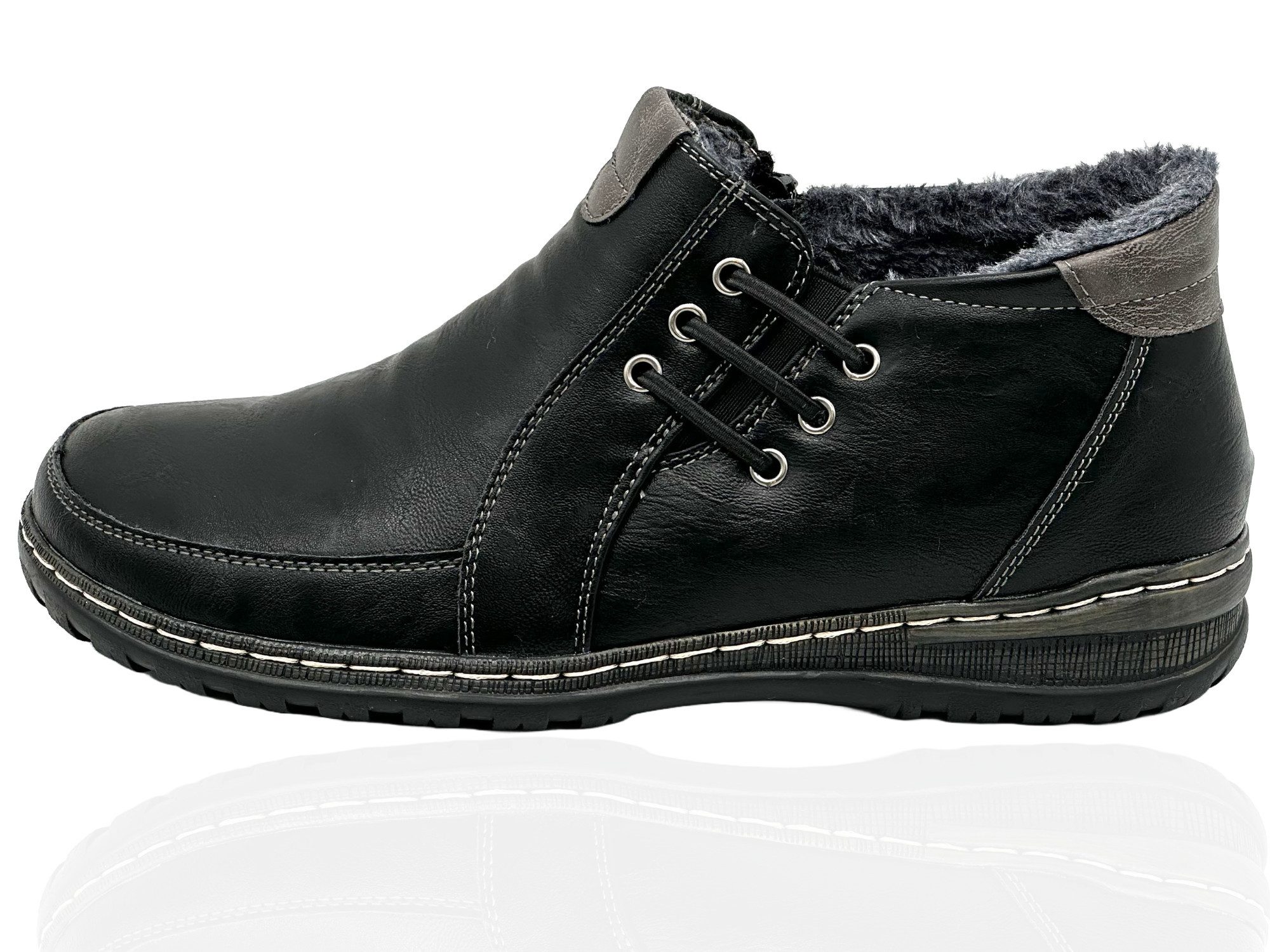 Nowaland Damen Winter-Stiefelette warm gefüttert Stiefelette Warmfutter • r günstig online kaufen