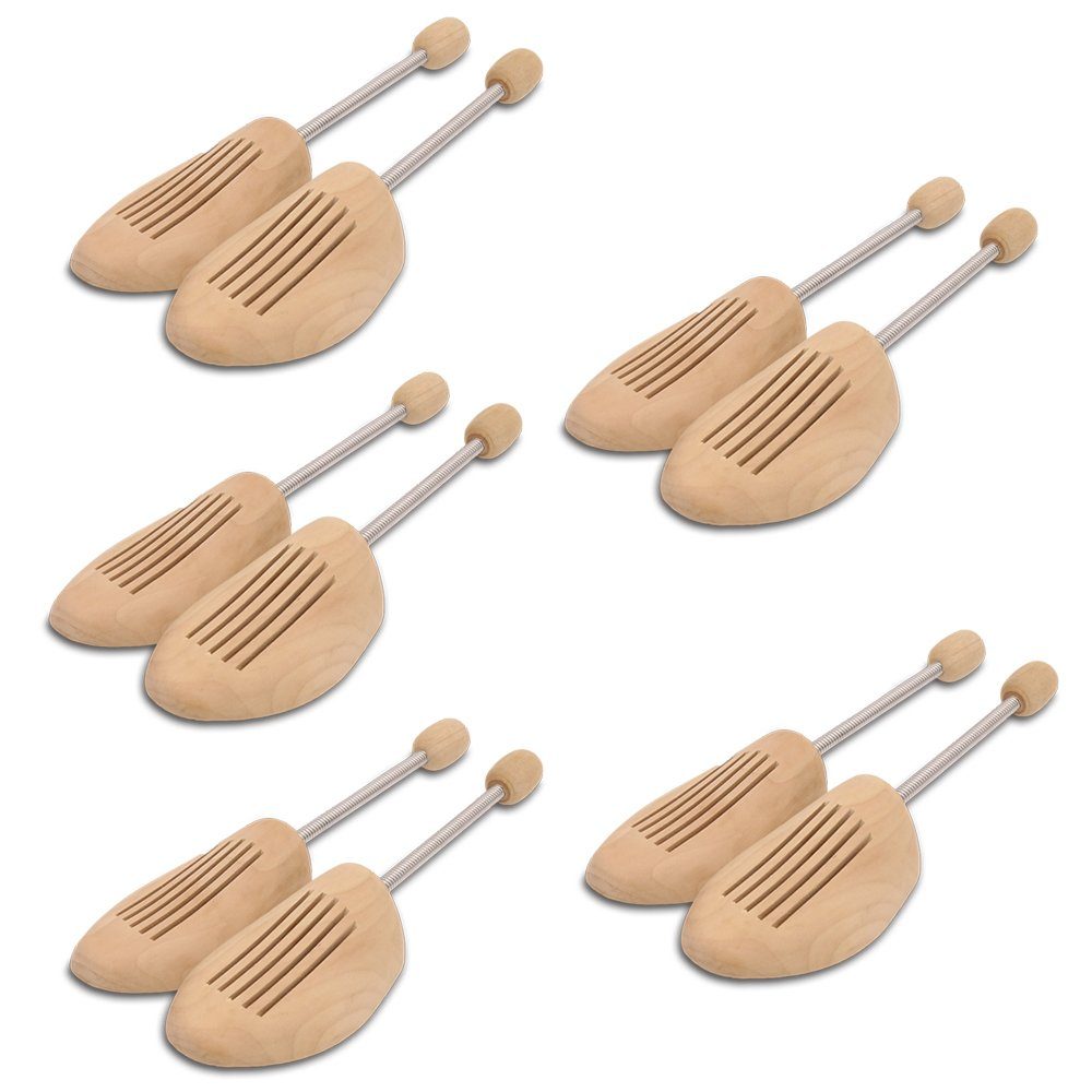 Clanmacy Schuhspanner »5 Paar Zedernholz Schuhdehner Holz Schuhweiter ...