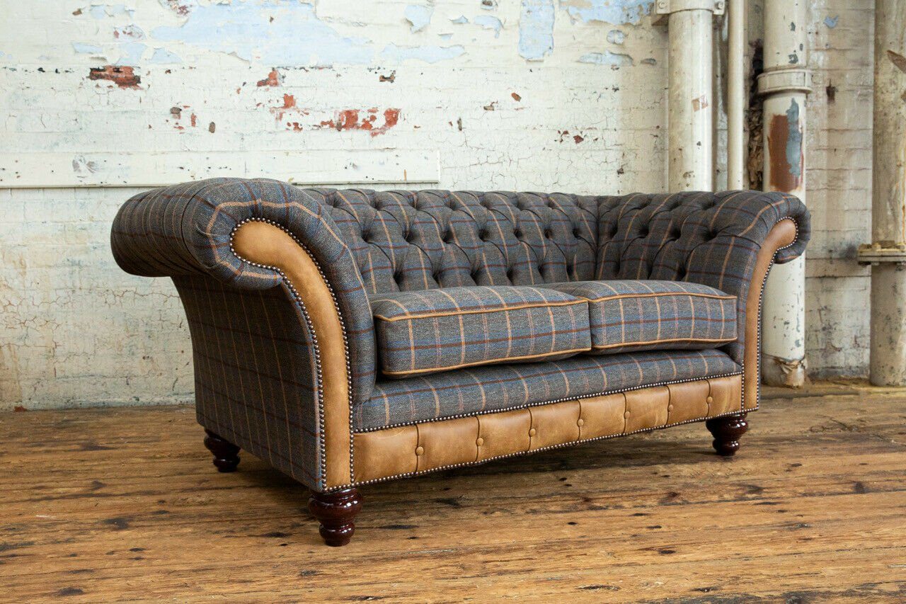 JVmoebel Chesterfield-Sofa, Chesterfield möbel klassische Wohnzimmer Sofa Couch Sitz Polster