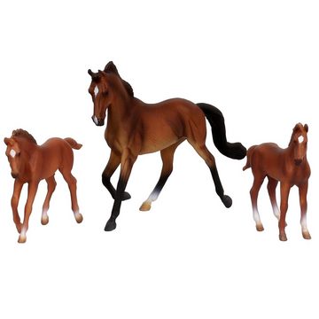 Sarcia.eu Spielfigur Collecta Figurenset, Stall mit Pferden und Zubehör