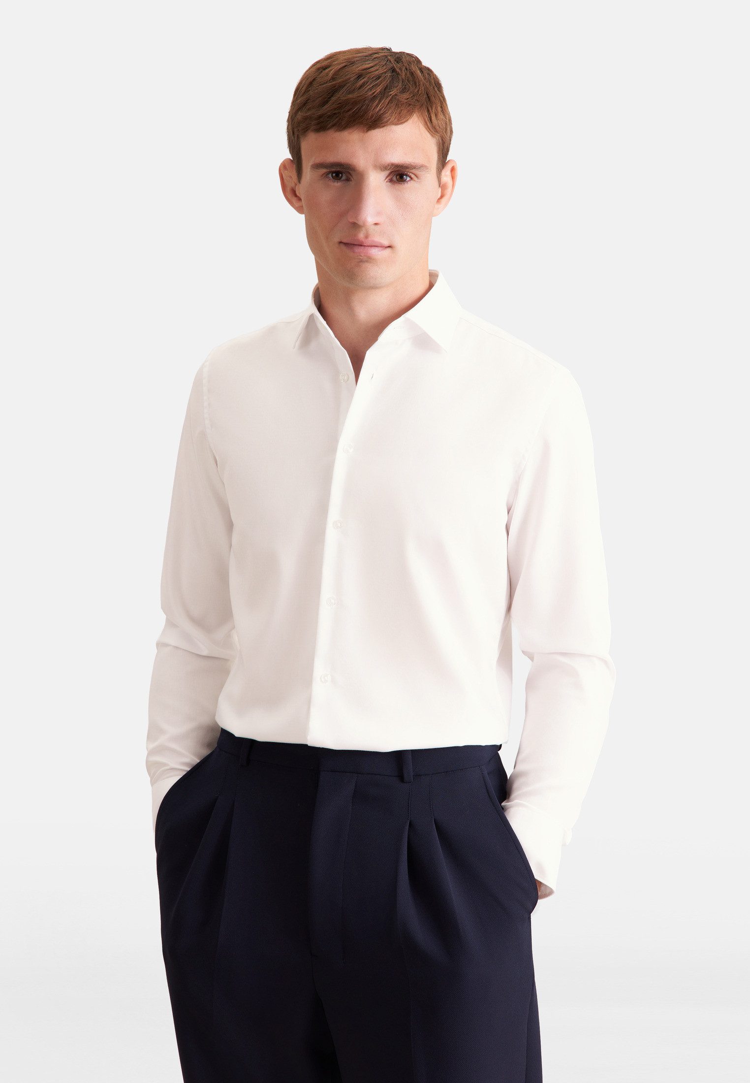 Businesshemd Schwarze Rose