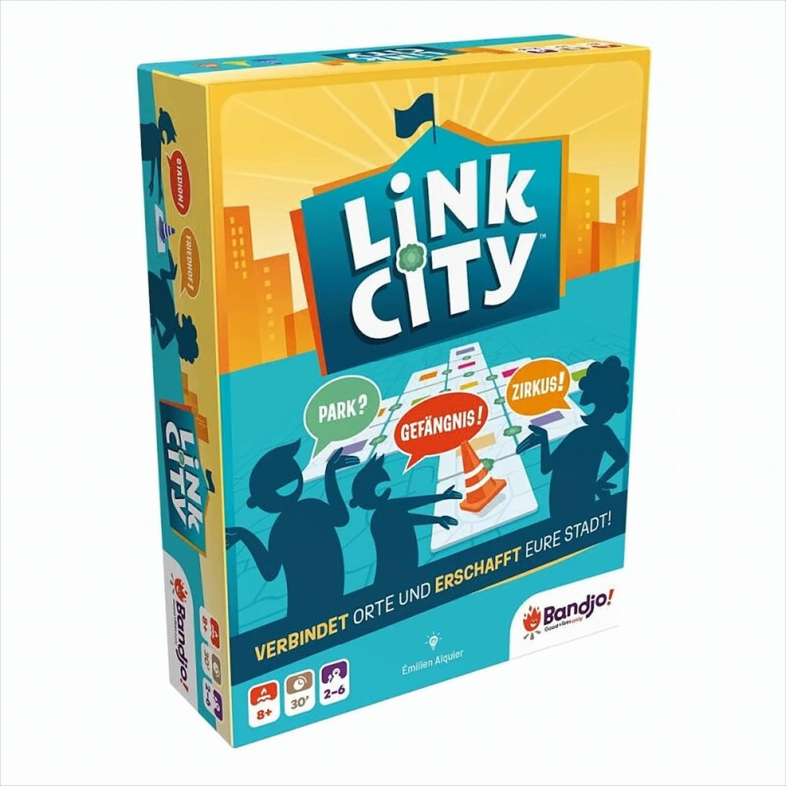 Asmodee Spiel Link City DE