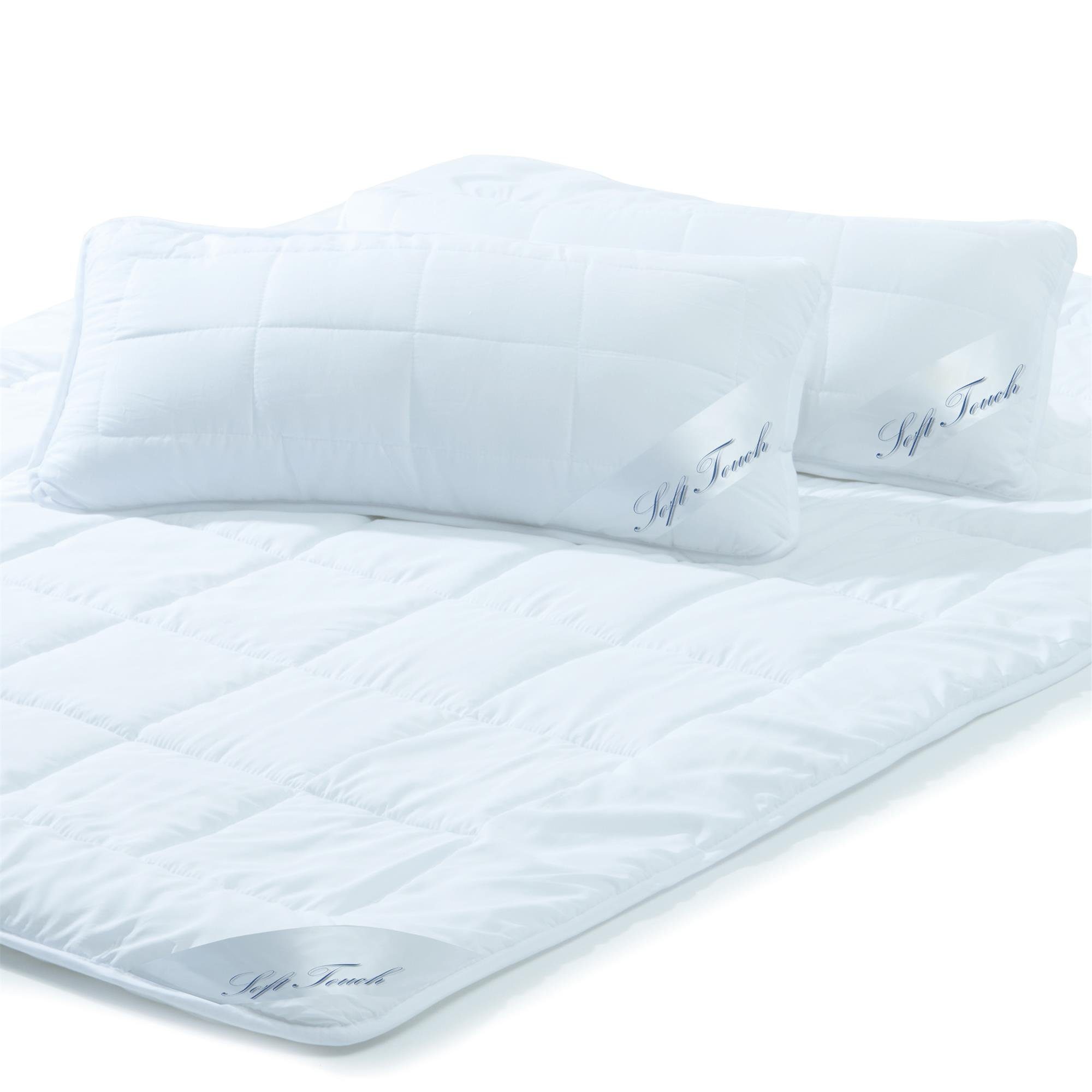 aqua-textil Bettdecke, Kopfkissen + Topper Soft günstig online kaufen