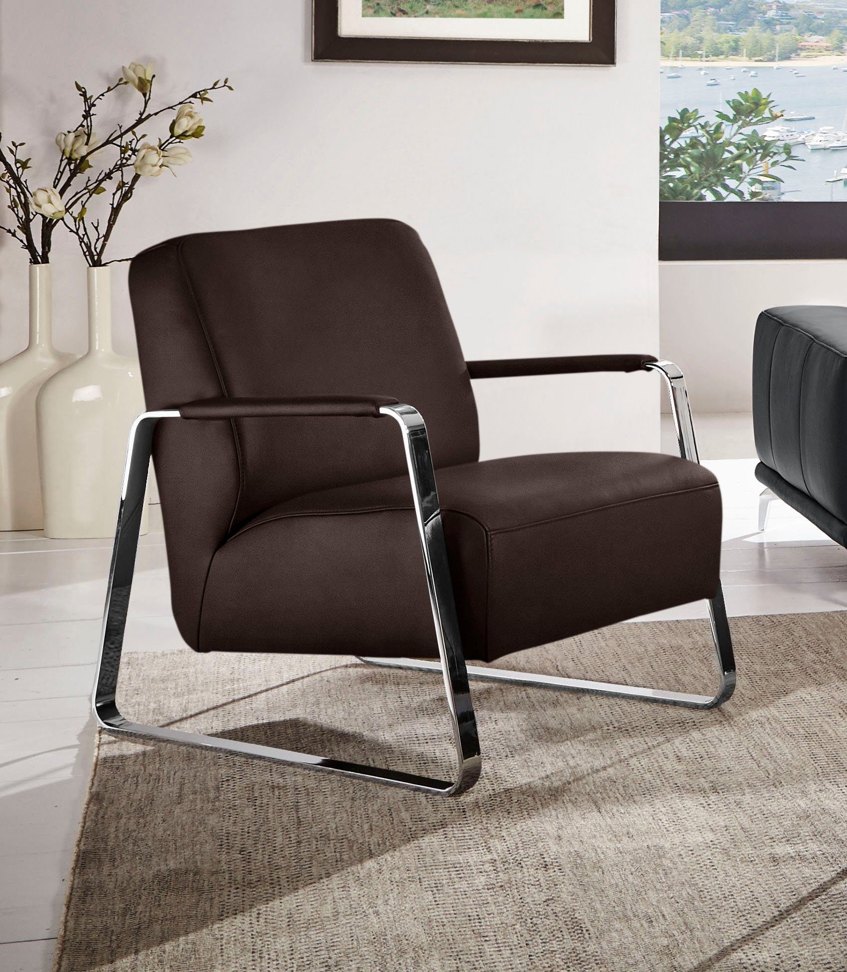 W.SCHILLIG Cocktailsessel quadroo Designsessel, Loungesessel, mit günstig online kaufen
