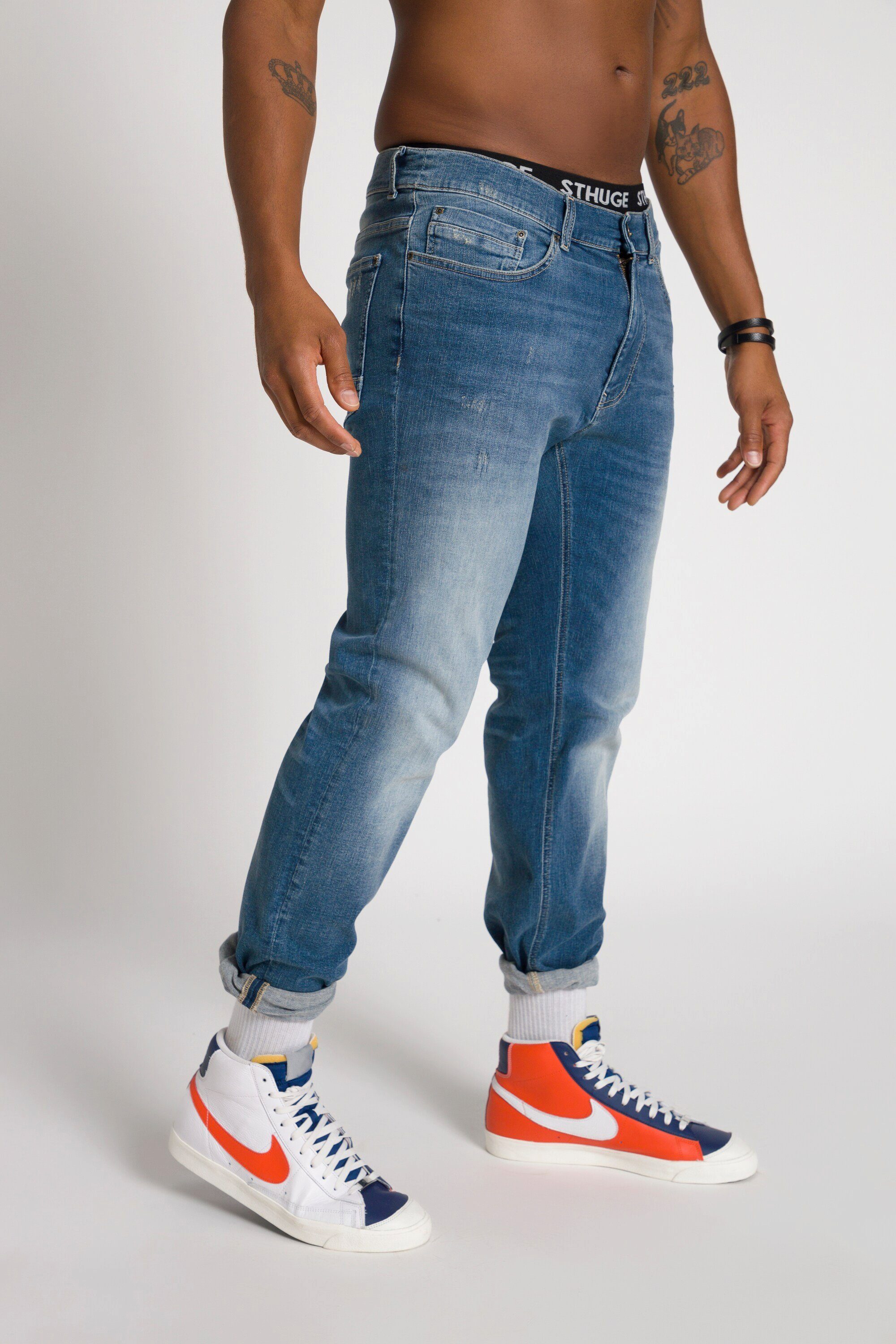 Fit 5-Pocket STHUGE STHUGE FLEXLASTIC® Straight Jeans 5-Pocket-Jeans