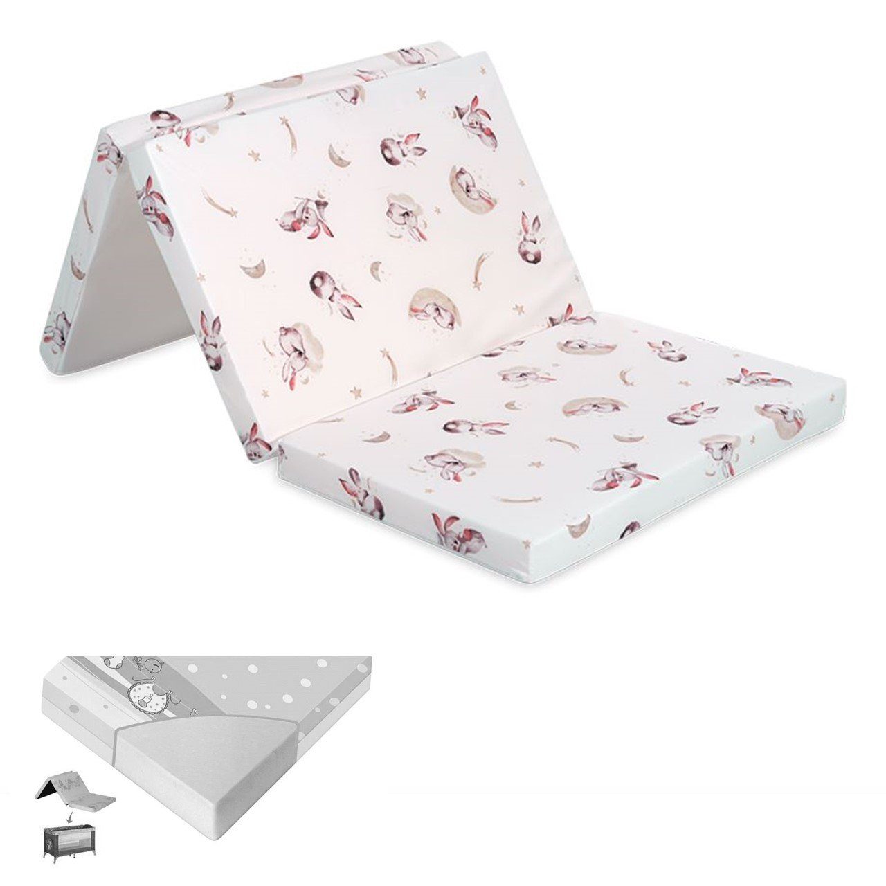 Kindermatratze Babymatratze Classic faltbar, Lorelli, 5 günstig online kaufen