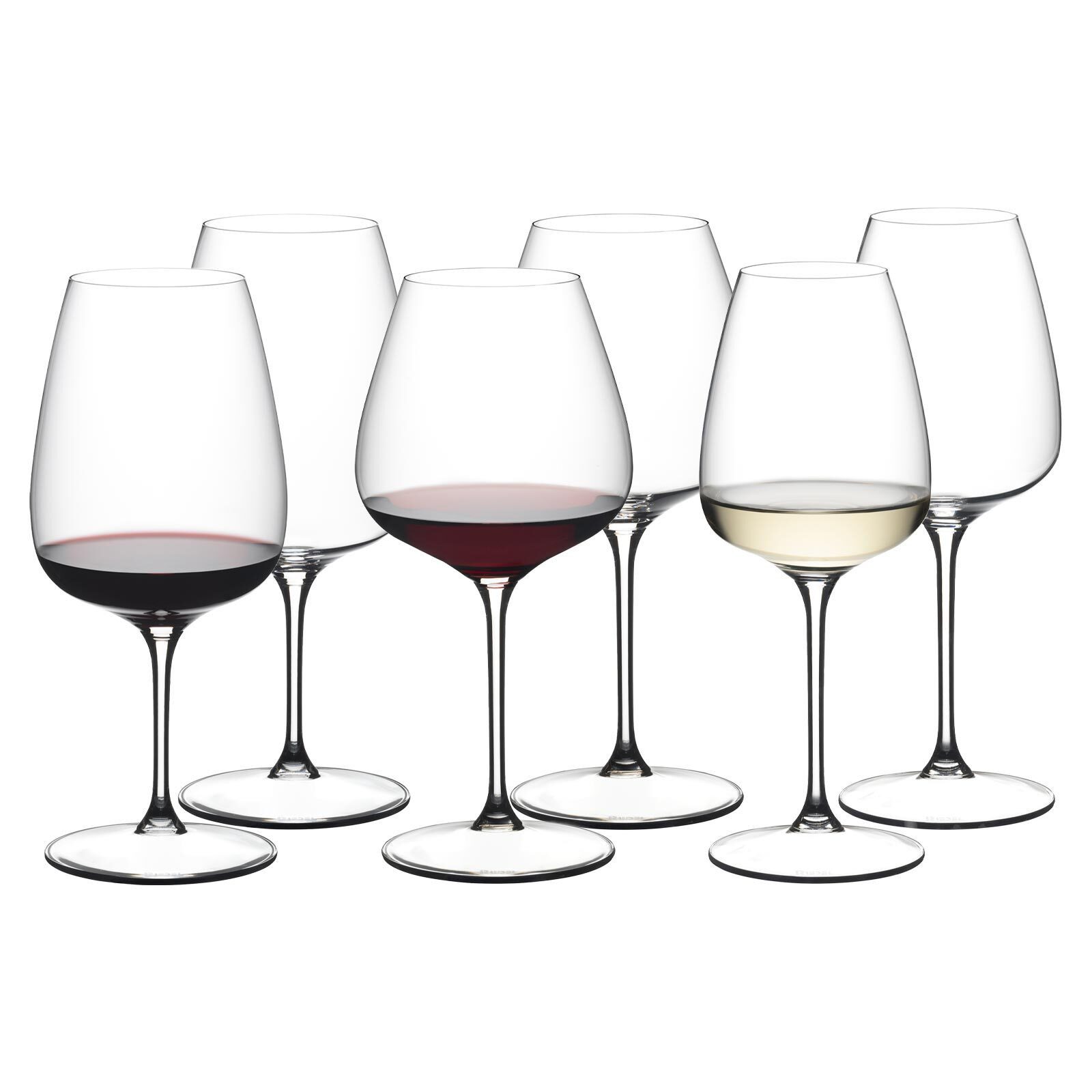 RIEDEL THE WINE GLASS COMPANY Gläser-Set Grape Weingläser-Set 6-tlg., 6-tlg., Glas