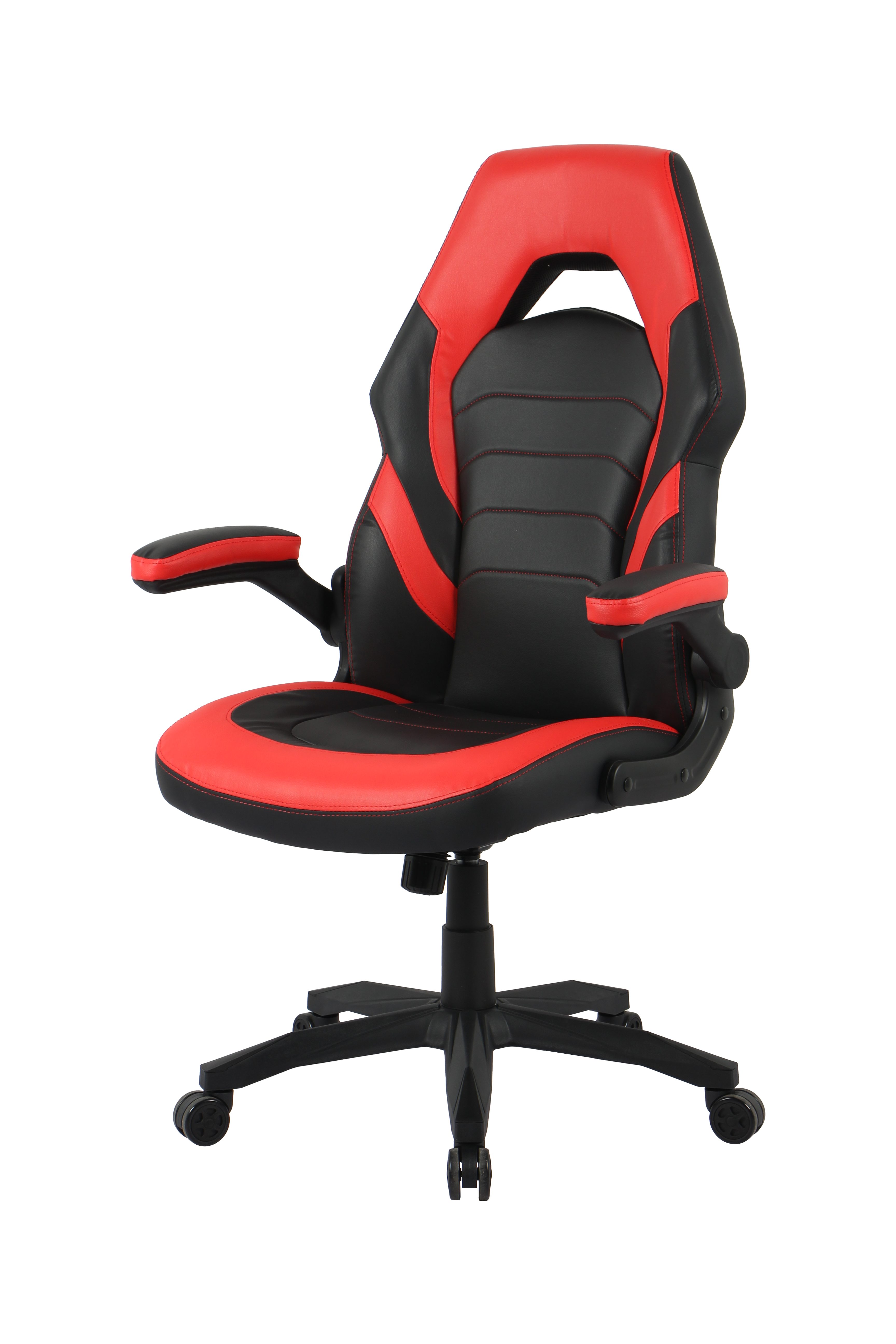 Uzman Gaming-Stuhl Gaming Stuhl Racing-Design Bürostuhl Wippfunktion Kunstleder