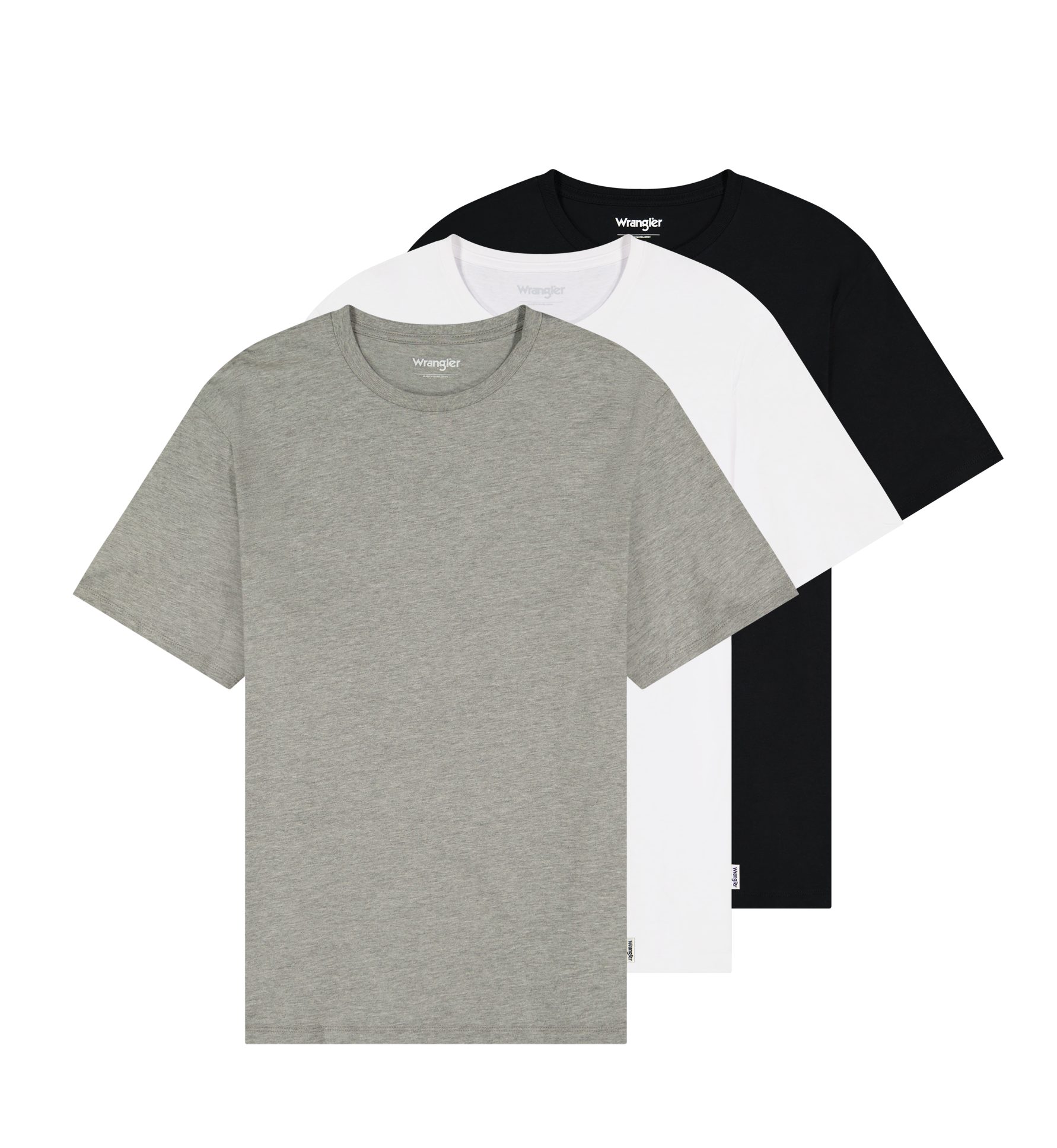 Wrangler T-Shirt 3_PACK_TEE (Packung, 3-tlg)