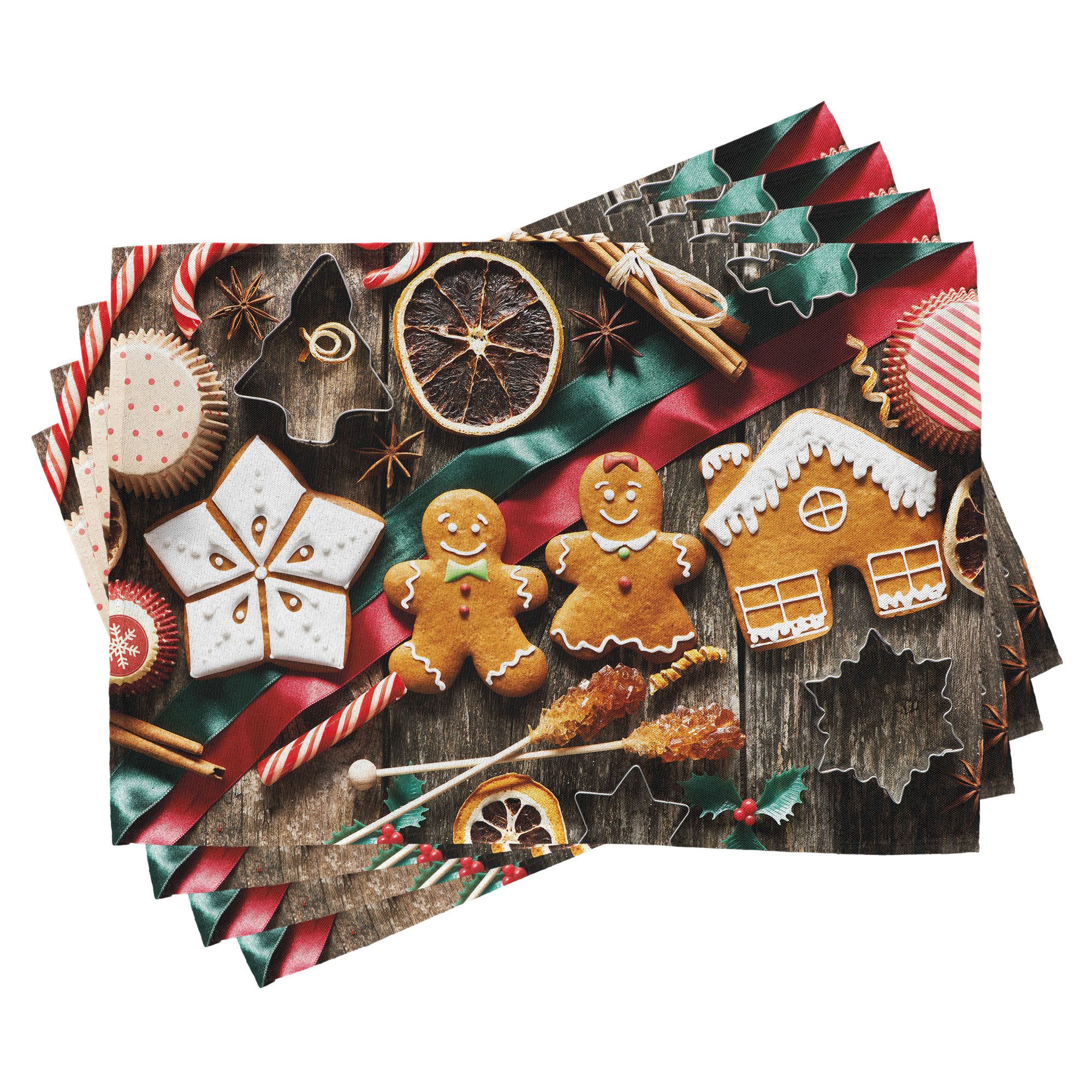 Abakuhaus Platzset Waschbare Stoff Esszimmer Küche Tischdekorations Digital günstig online kaufen