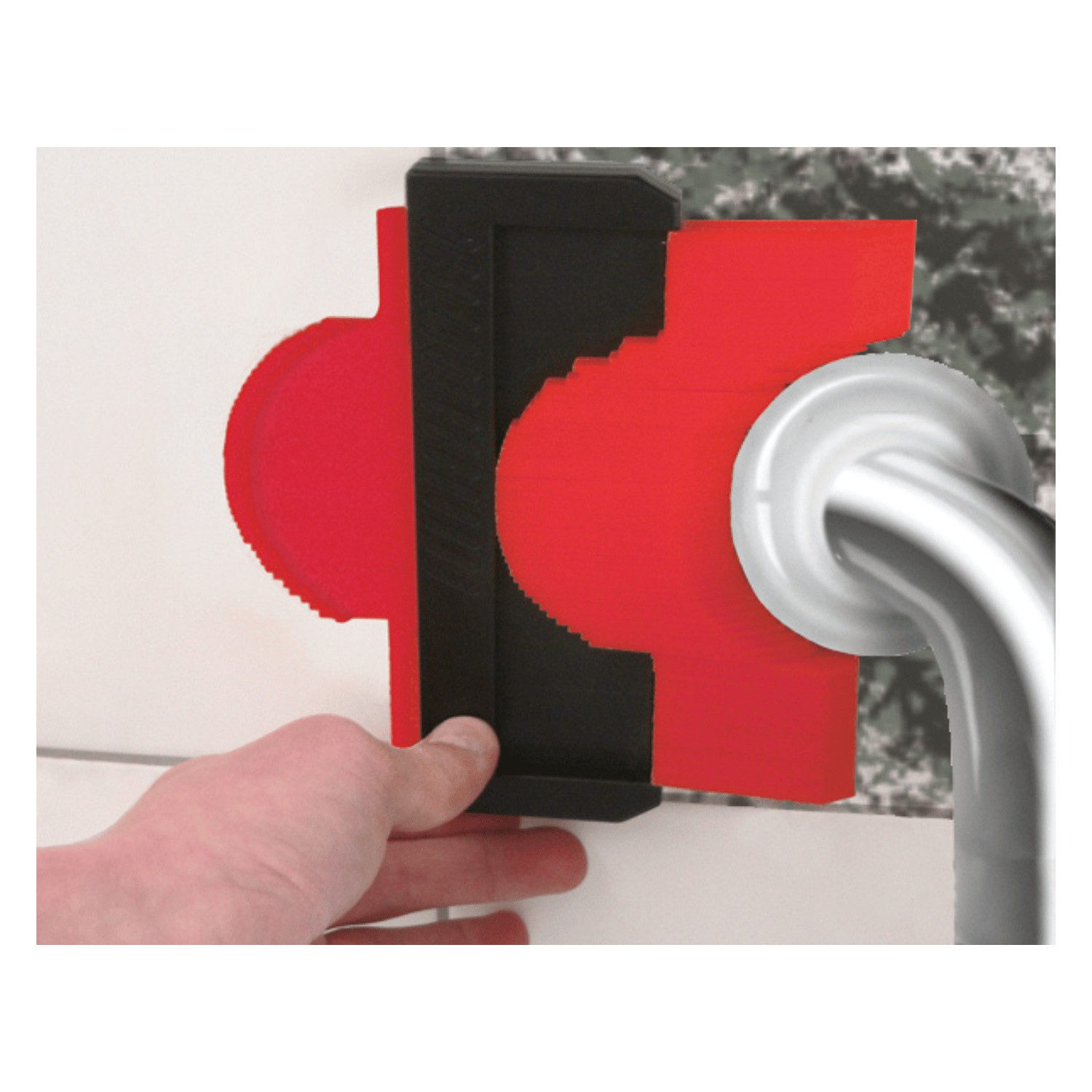 Triuso Konturenlehre Konturenlehre mit 76 Lamellen 136 x 120 x 38 mm, Kunststoff, 1-St.