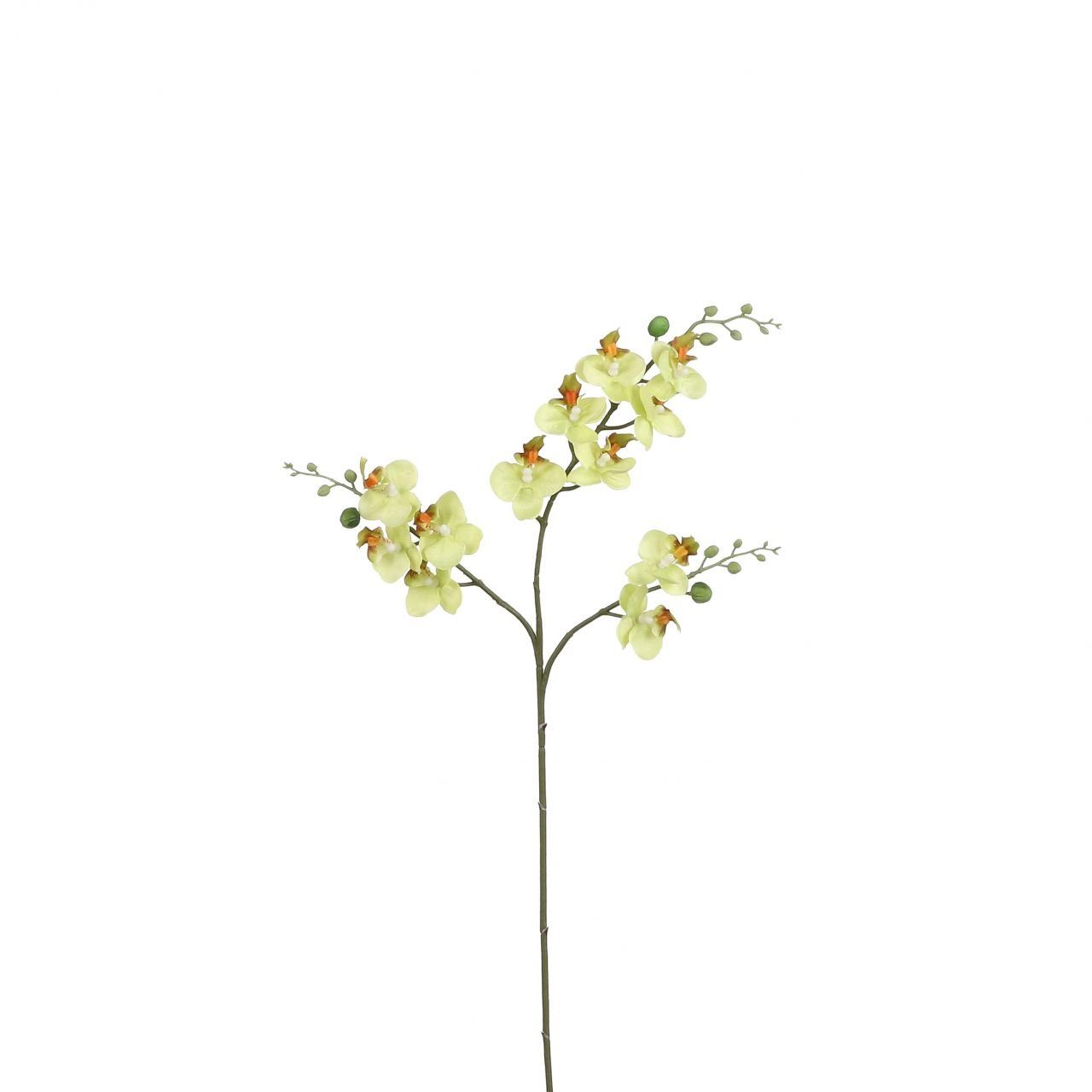 Kunstpflanze Mica künstliche Phalaenopsis grün, 75 cm, Mica Decorations