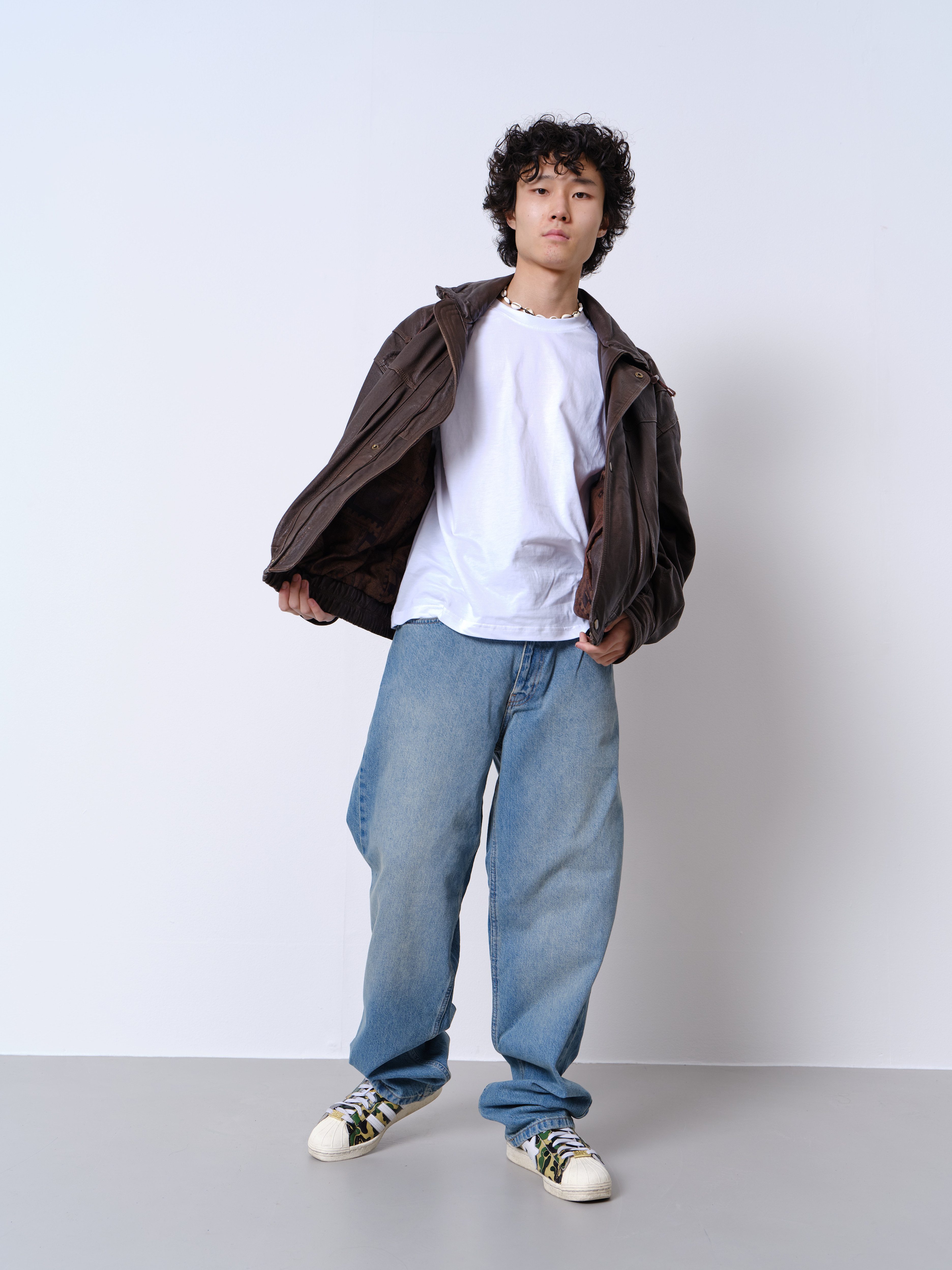 GRUNT 5-Pocket-Jeans GRHamon (1-tlg) GRUNT Hamon Blue Vintage Jeans für Teenager im Five-Pocket-Stil