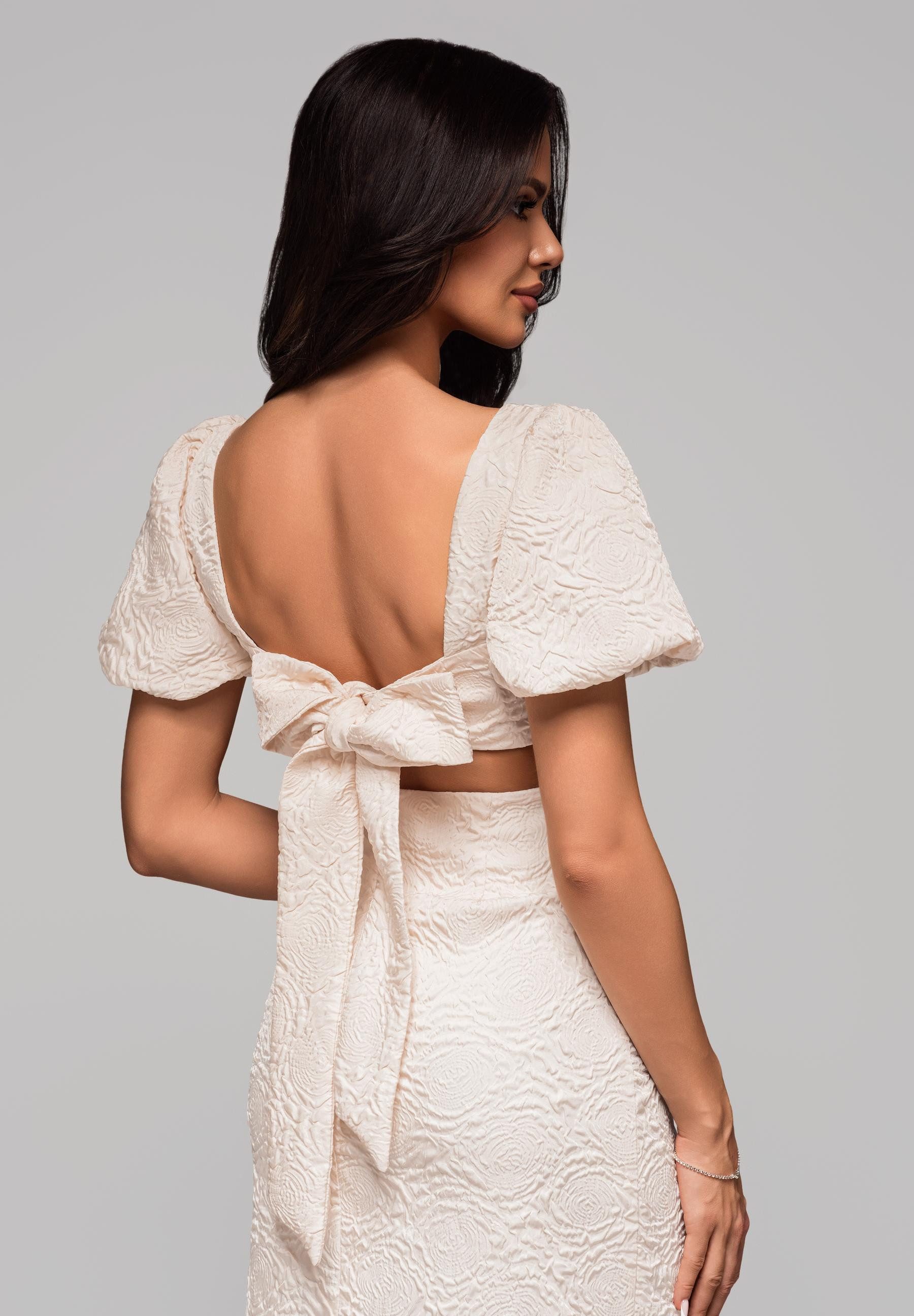 OMBRE Abendkleid Kurzes Kleid mit Rückenausschnitt günstig online kaufen