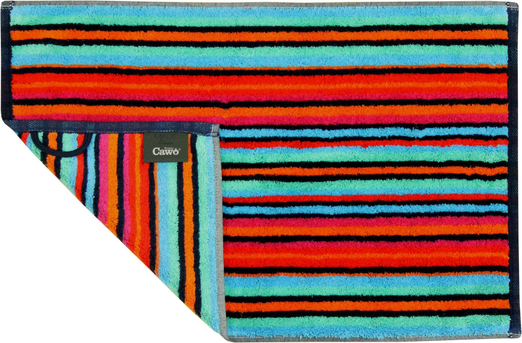 Cawö Handtuch Cawö Handtuchserie ART 146-12 im Streifendesign, 100% Baumwolle
