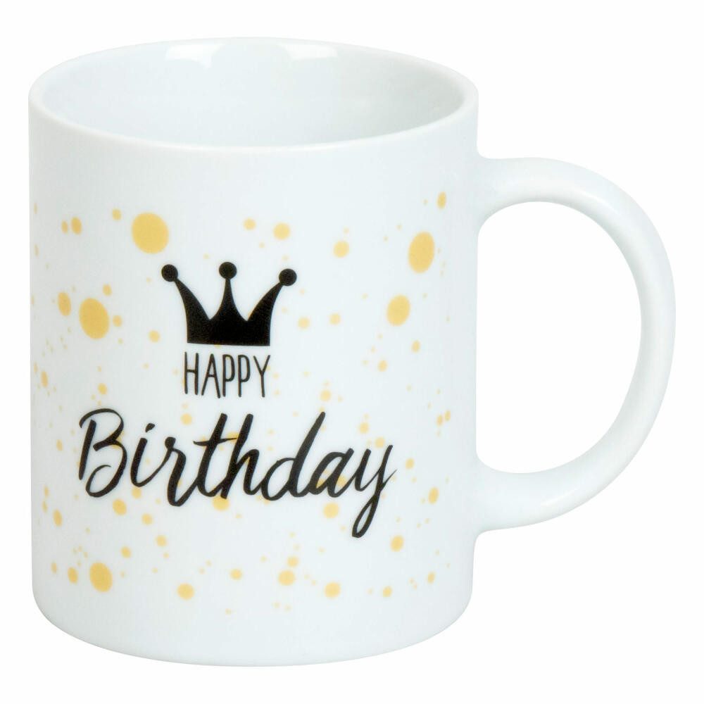 Könitz Becher Happy Birthday, Porzellan