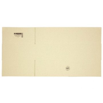 KK Verpackungen Versandkarton, 25 Graskartons 600 x 300 x 150 mm Nachhaltig Karton Postversand Braun-Grün